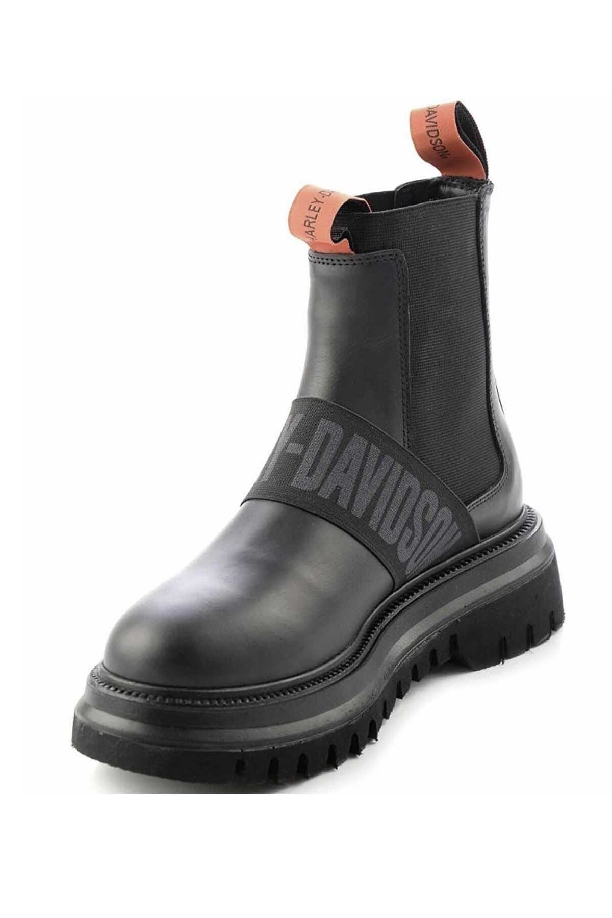 Harley Davidson Nefud Kadın Bot 021Z100563 Siyah