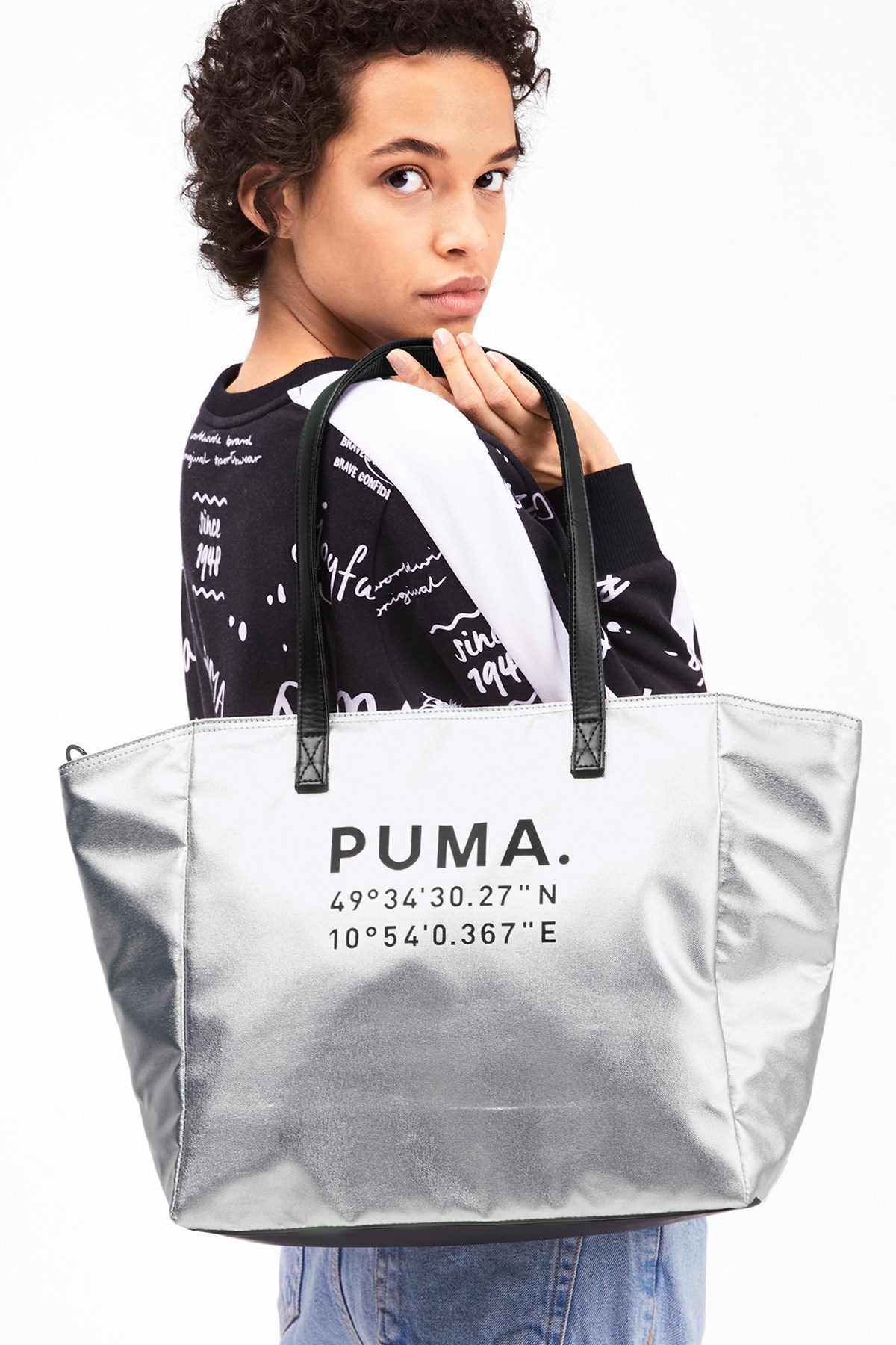 Puma Prime Time Spor Çanta 07659602 Gümüş