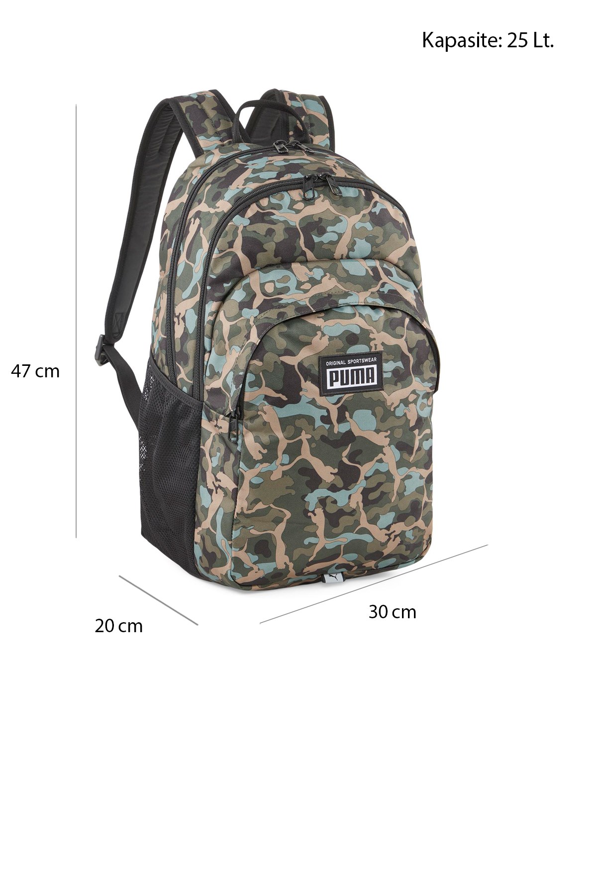 Puma Academy Unisex Sırt Çantası 07913313 Yeşil