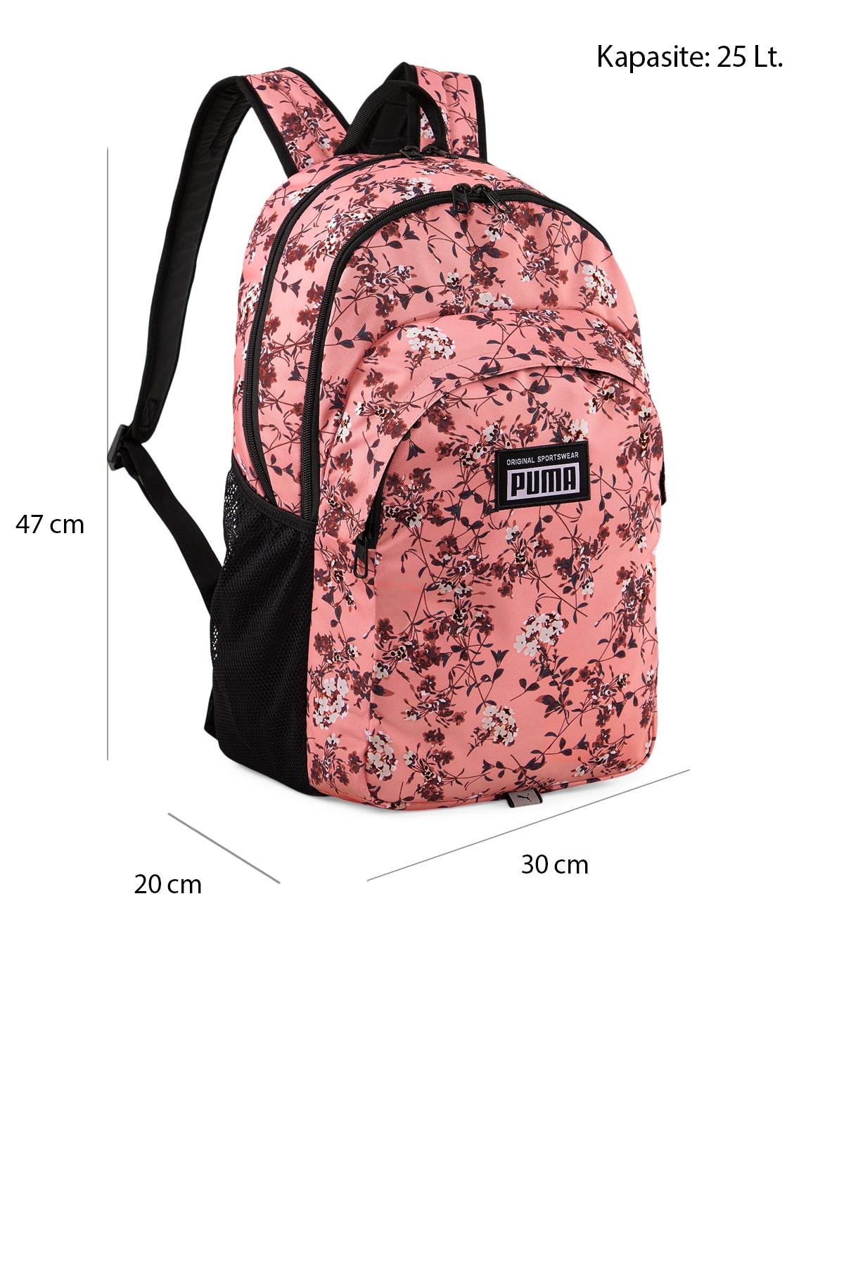 Puma Academy Unisex Sırt Çantası 07913314 Pembe