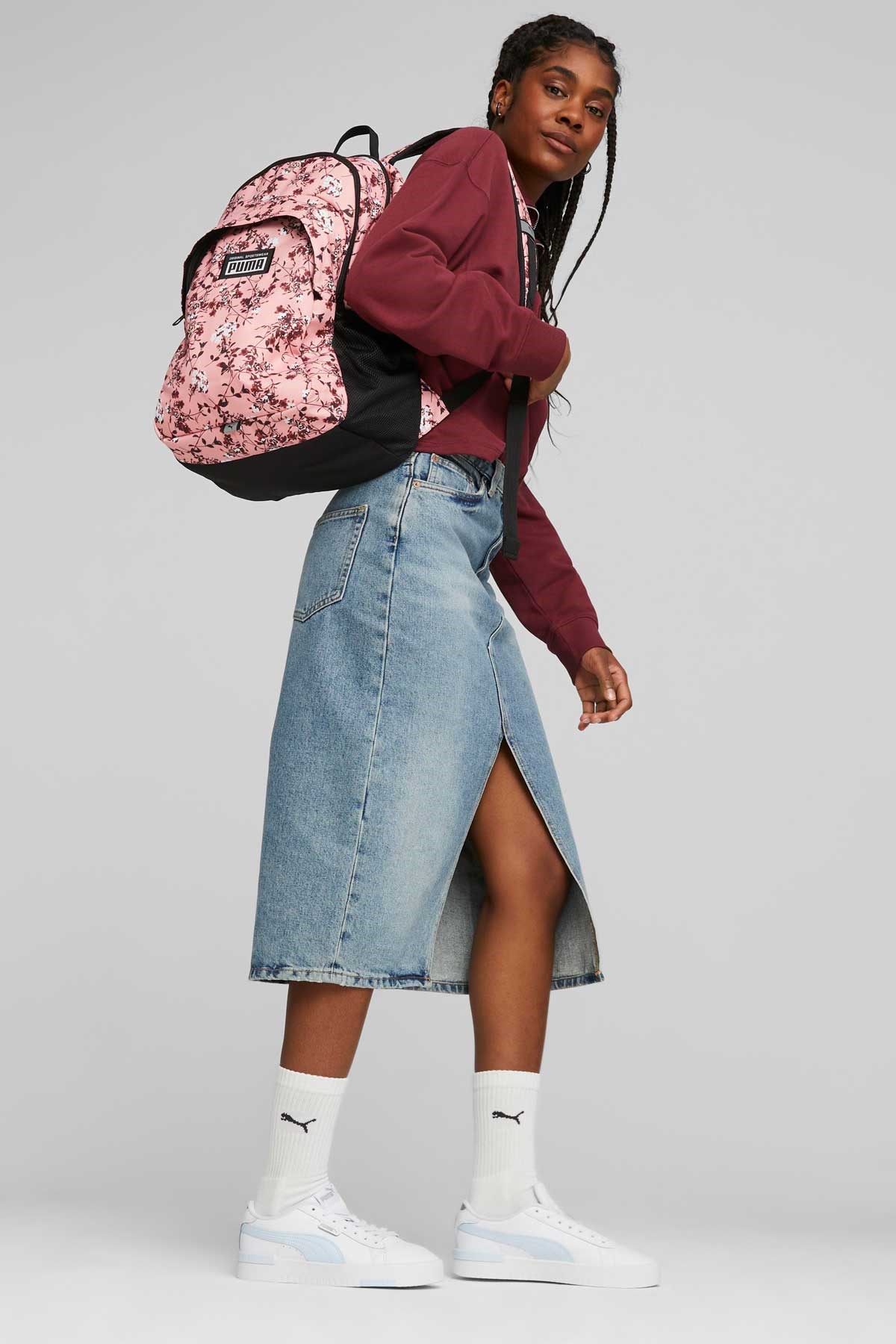 Puma Academy Unisex Sırt Çantası 07913314 Pembe