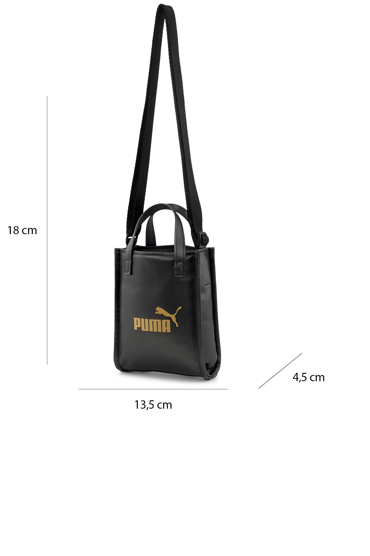 Puma Core Up Mini Unisex Omuz Çantası 07948201 Siyah