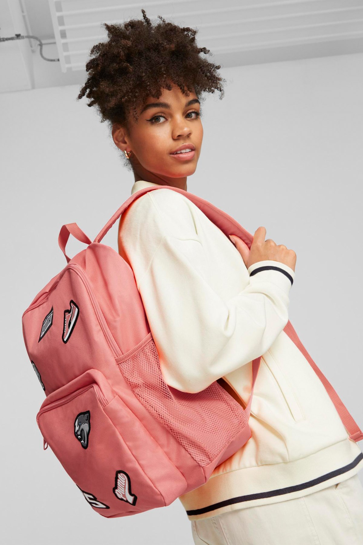 Puma Patch Backpack Kadın Sırt Çantası 07951403 Pembe