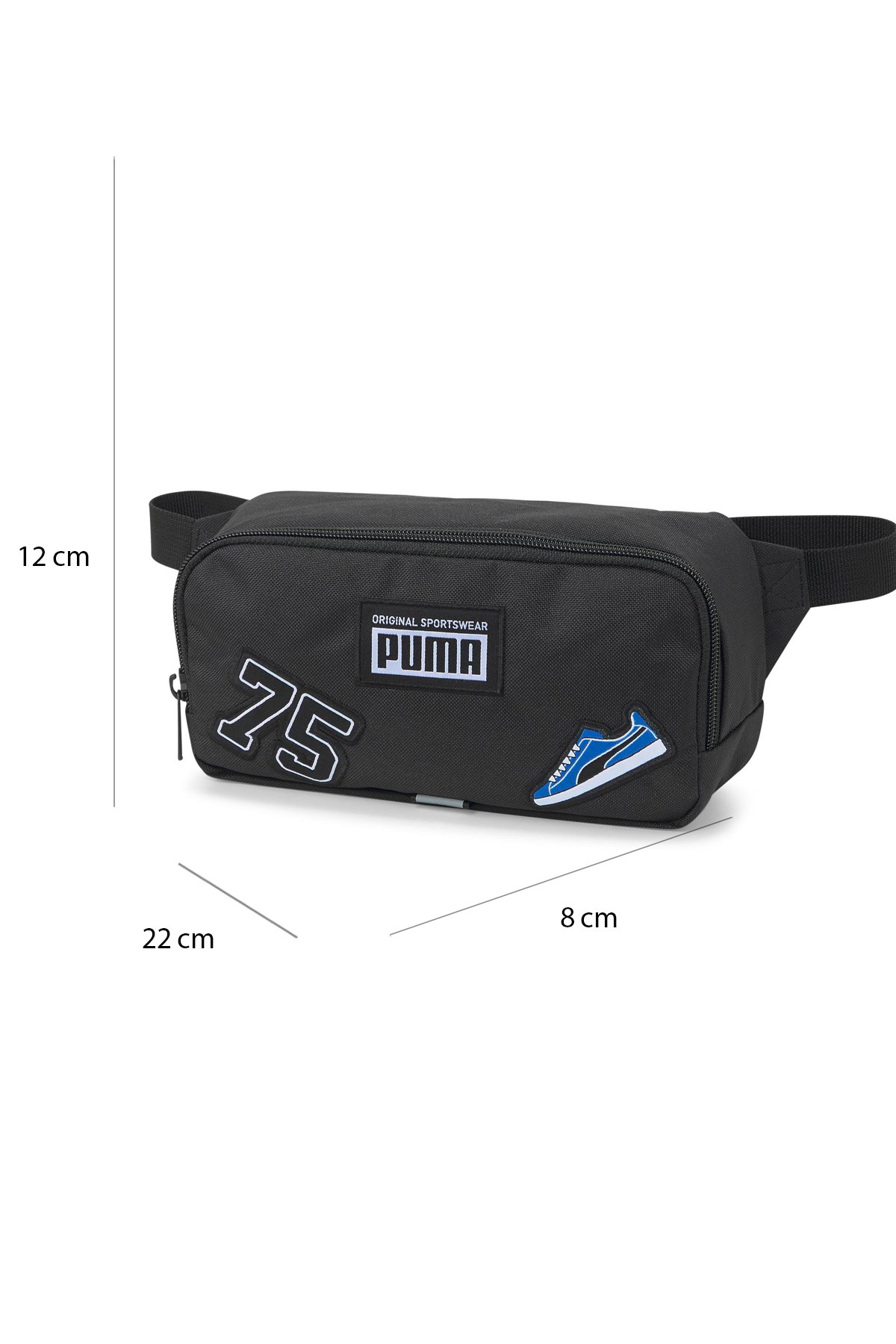 Puma Patch Unisex Bel Çantası 07951501 Siyah