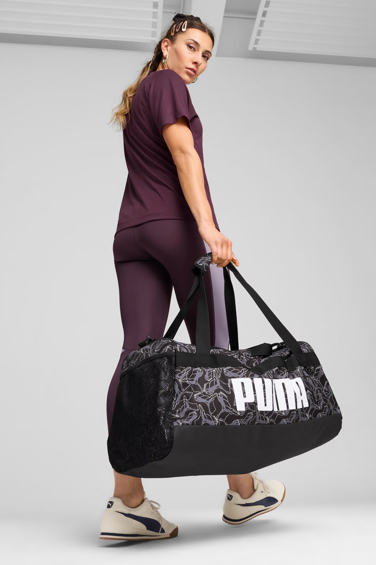 Puma Challenger Duffel Bag M Unisex Spor Çantası 07953111 Siyah