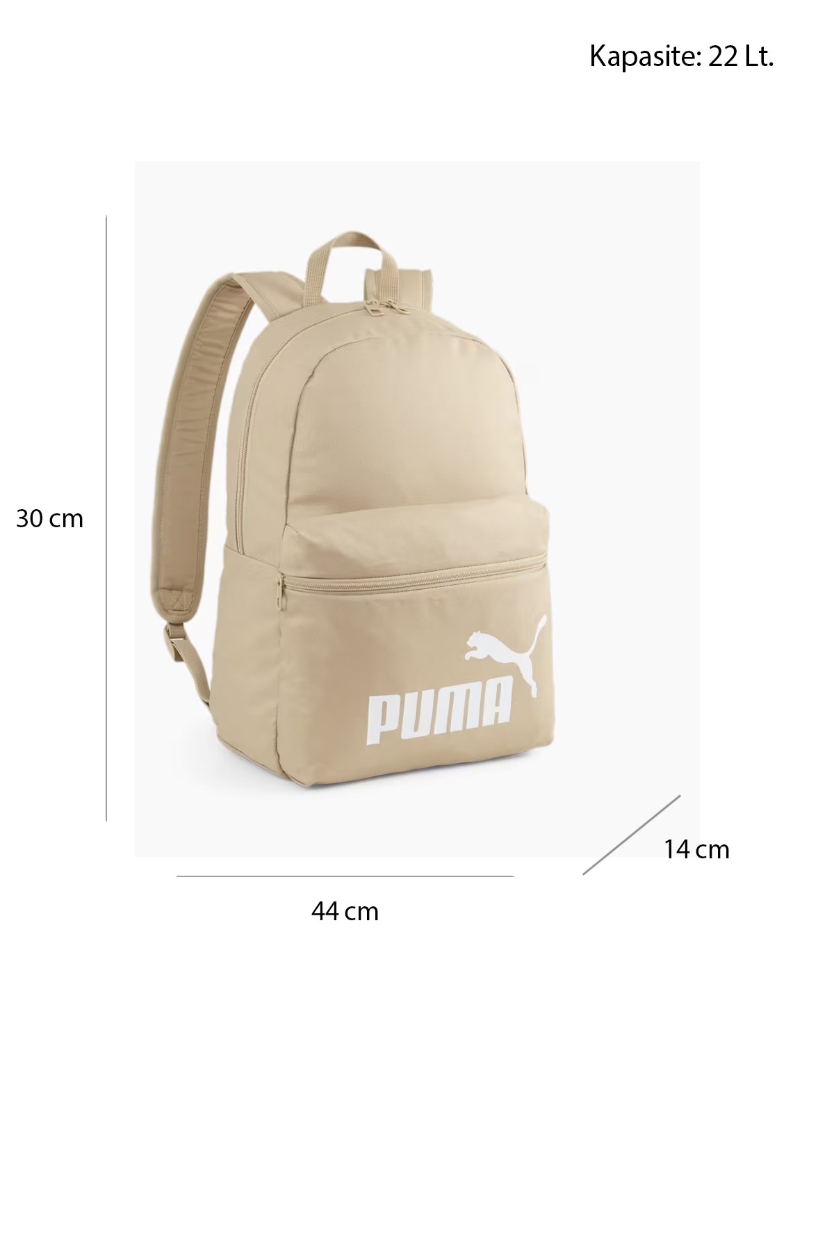 Puma Phase Sırt Çantası 07994316 Bej