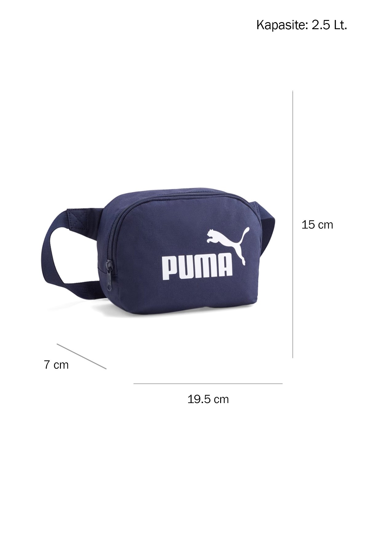 Puma Phase Erkek Bel Çantası 07995402 Lacivert