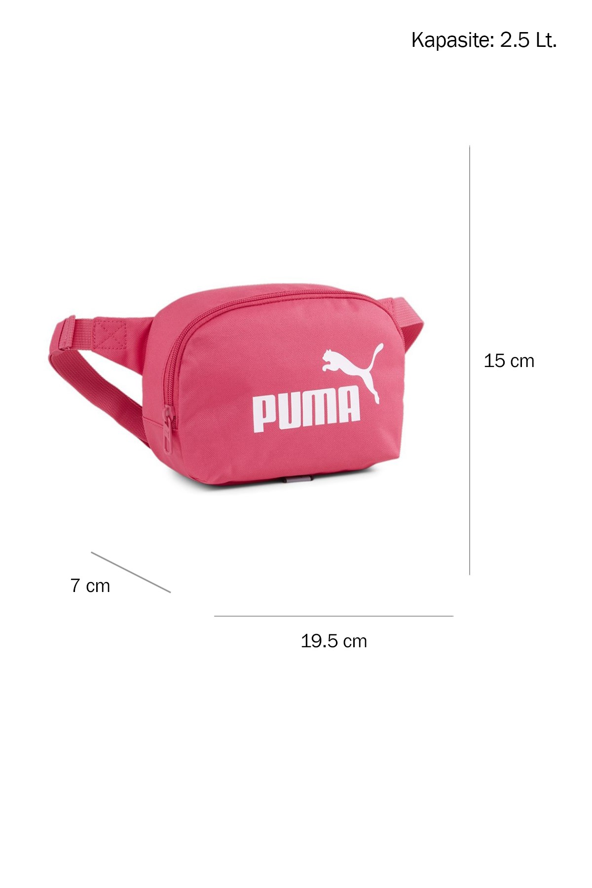 Puma Phase Erkek Bel Çantası 07995411 Pembe