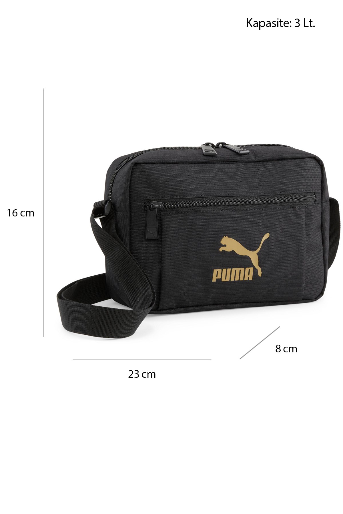 Puma Classics Archive Unisex Omuz Çantası 07998301 Siyah