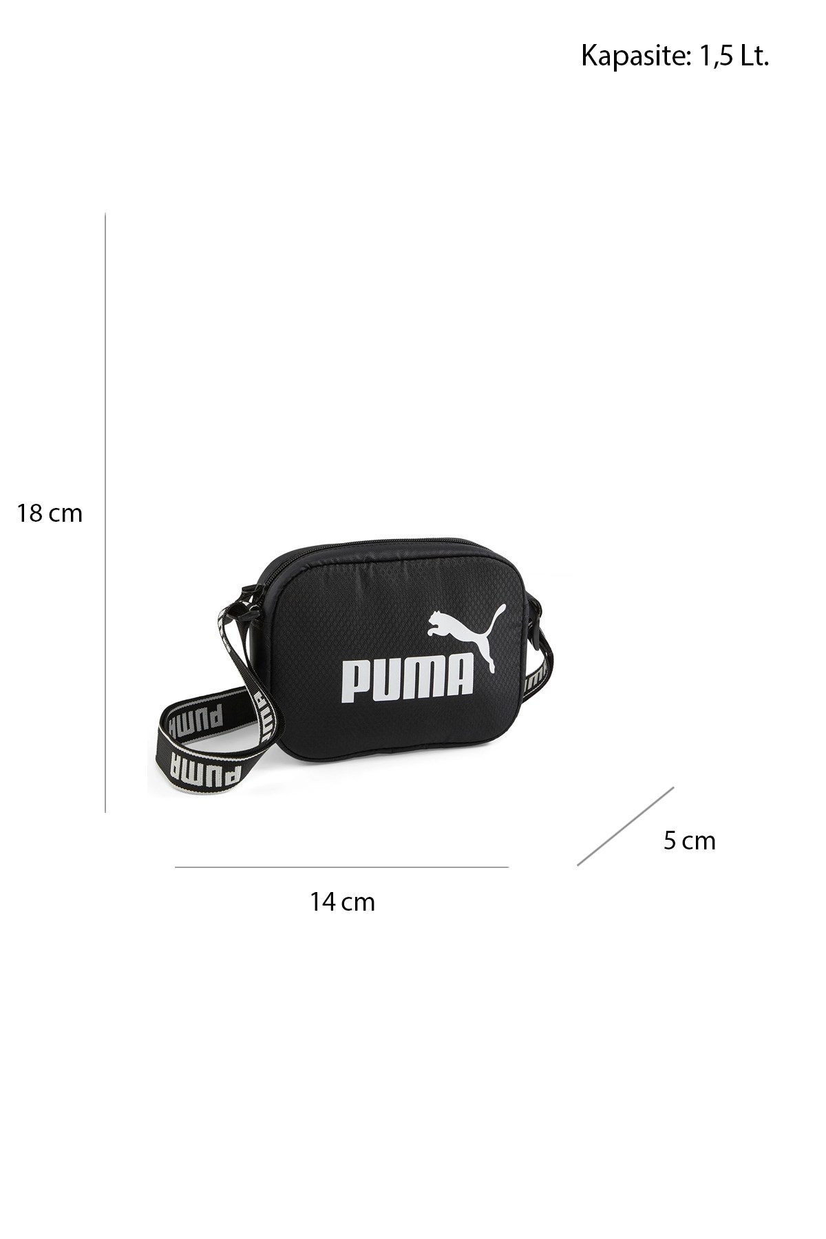 Puma Core Base Cross Kadın Omuz Çantası 09027001 Siyah