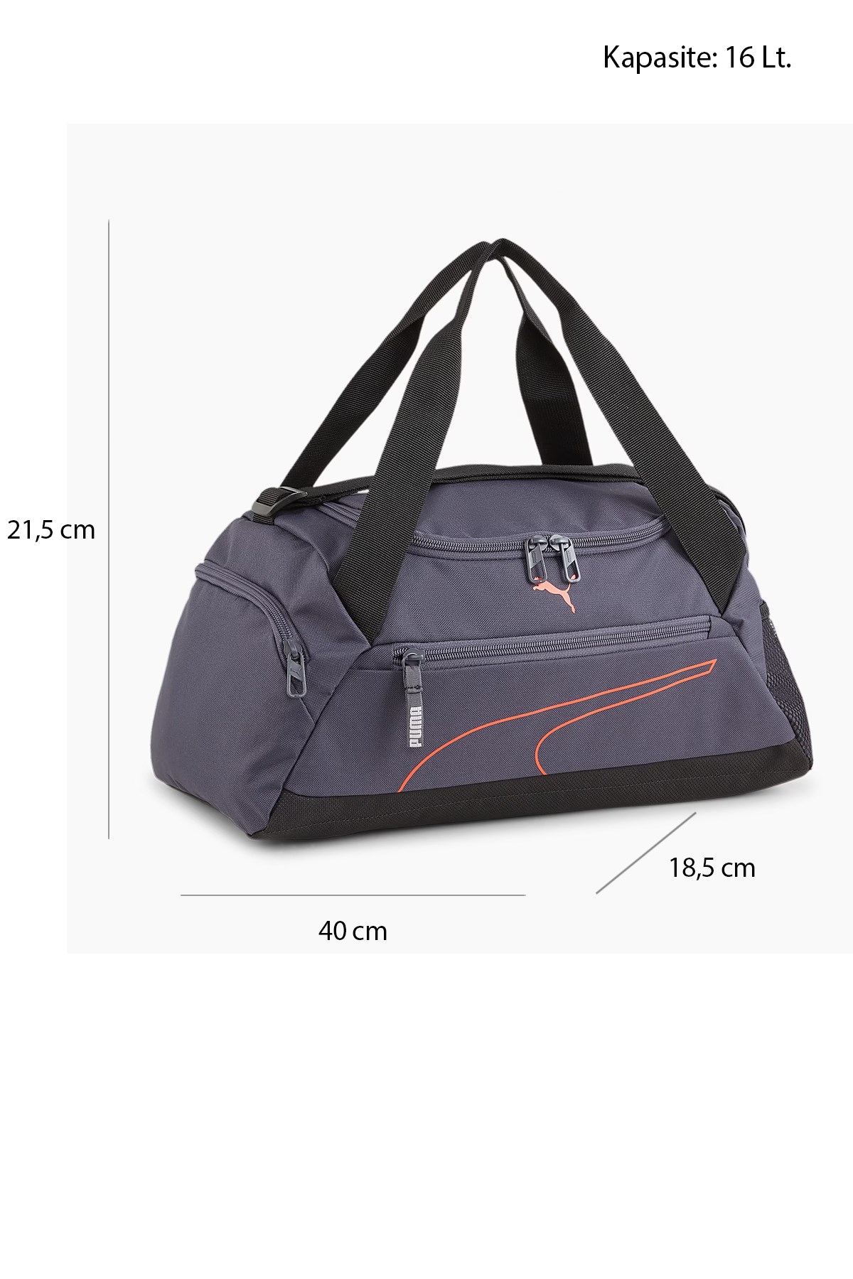 Puma Fundamentals XS Unisex Spor Çantası 09033204 Gri