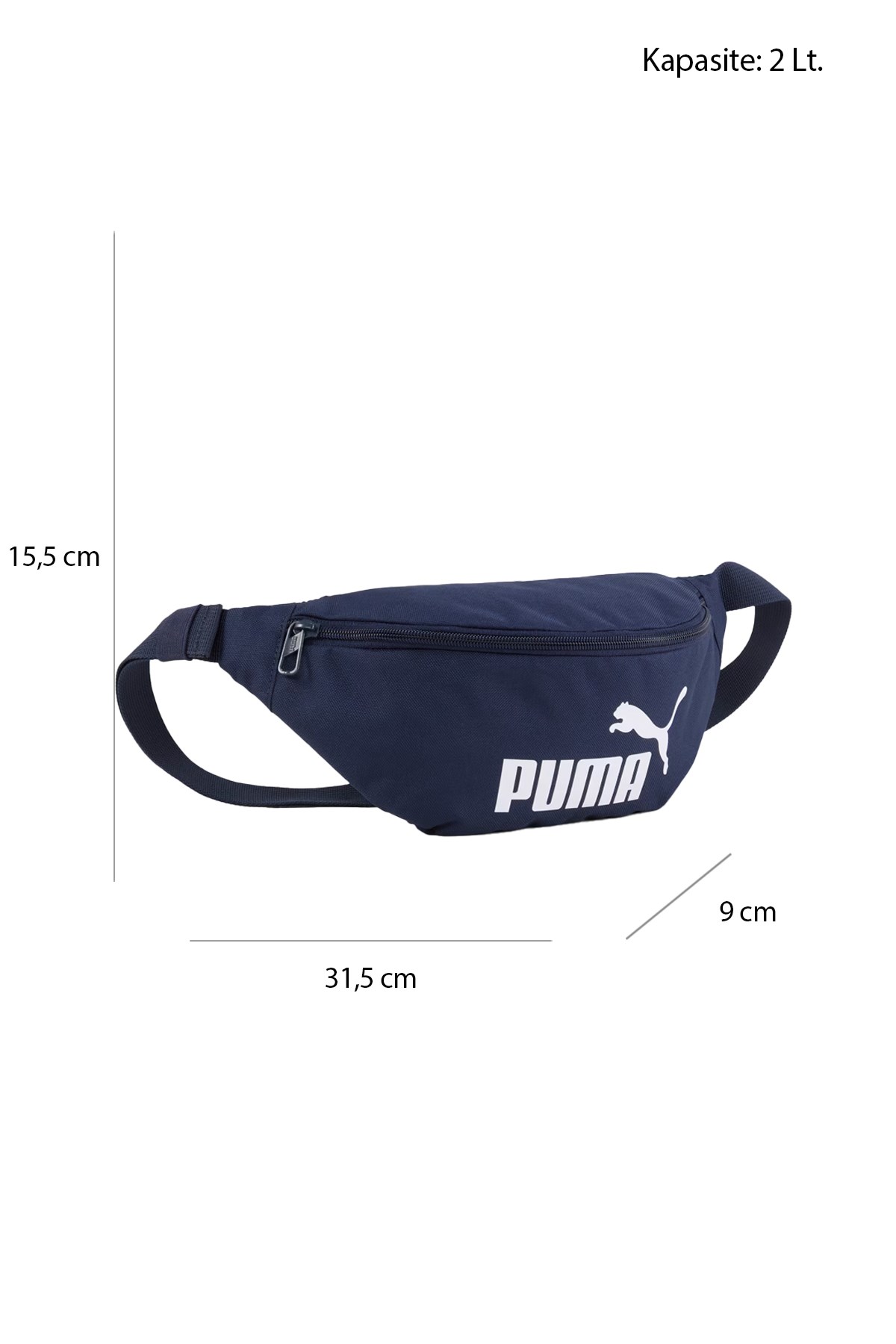 Puma Phase Unisex Bel Çantası 09116502 Lacivert