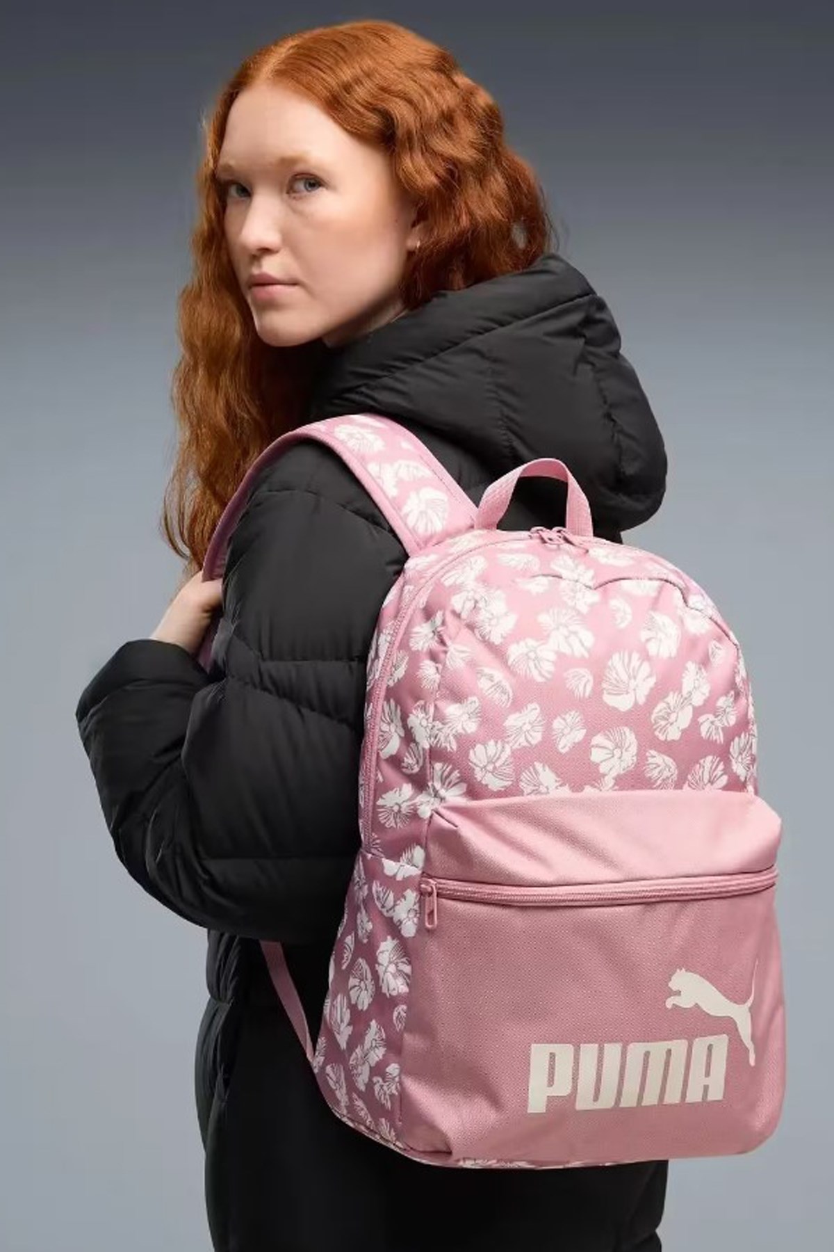 Puma Phase Aop Unisex Sırt Çantası 09116911 Pembe