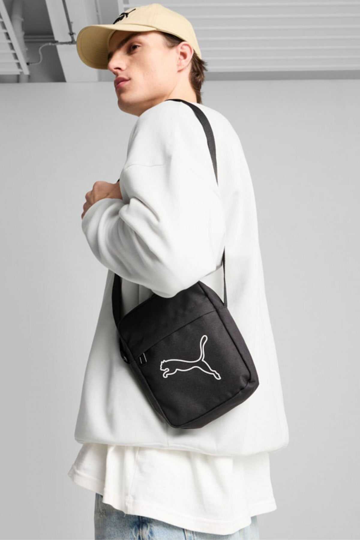 Puma Plus Portable Unisex Çapraz Çanta 09118201 Siyah