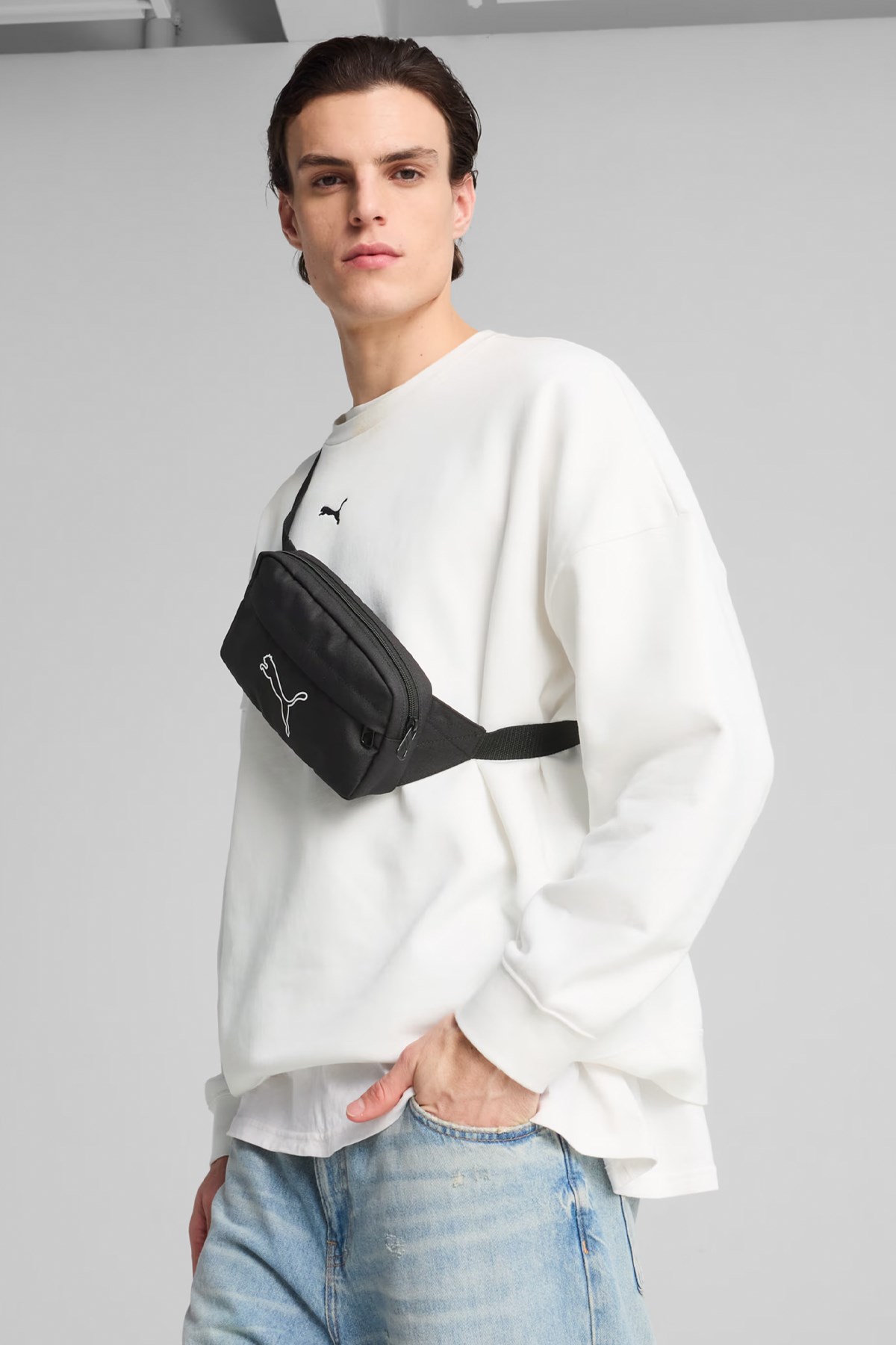 Puma Plus Unisex Bel Çantası 09118401 Siyah