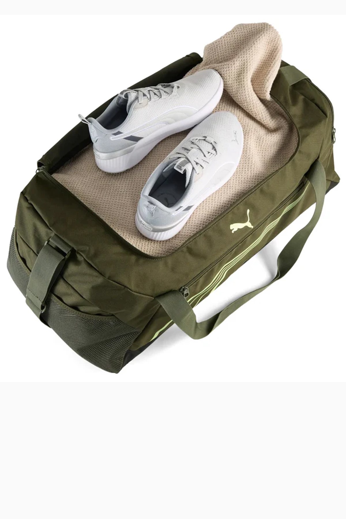 Puma Fundamental Xs Sports Unisex Spor Çanta Yeşil