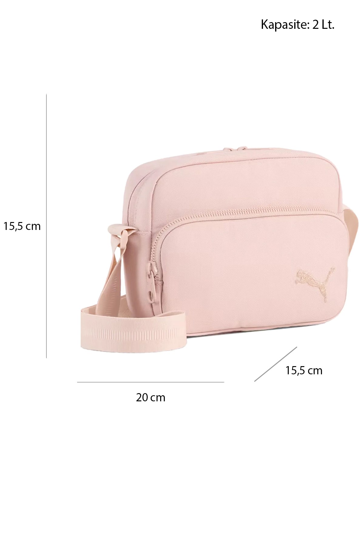 Puma Her Crossbody Unisex Omuz Çantası 09127803 Pembe