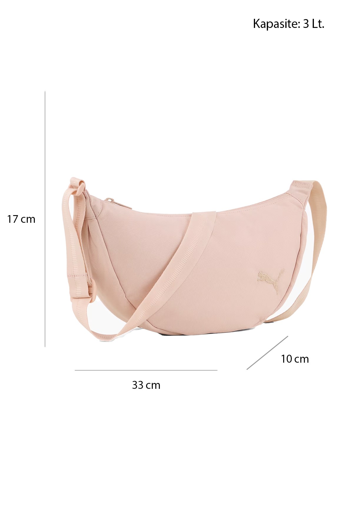 Puma Her Half Moon Unisex Omuz Çantası 09127903 Pembe