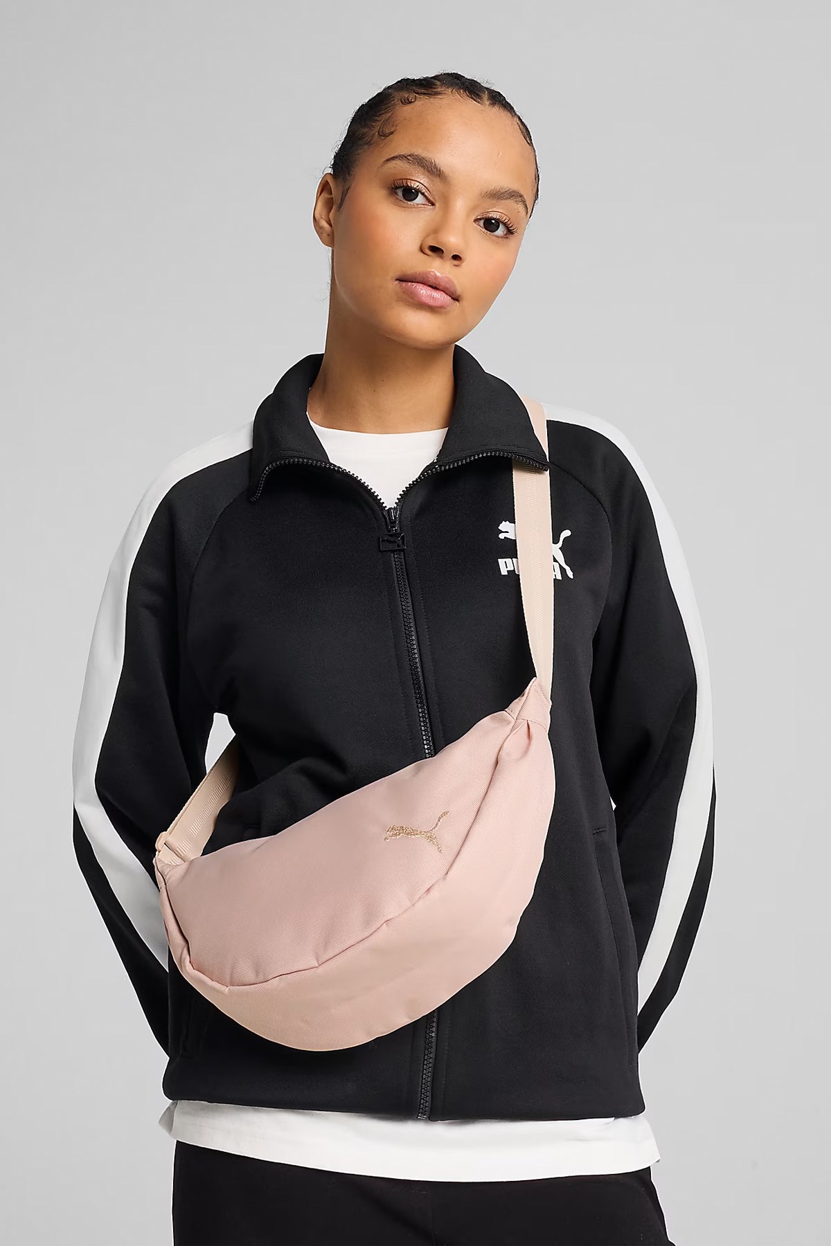 Puma Her Half Moon Unisex Omuz Çantası 09127903 Pembe