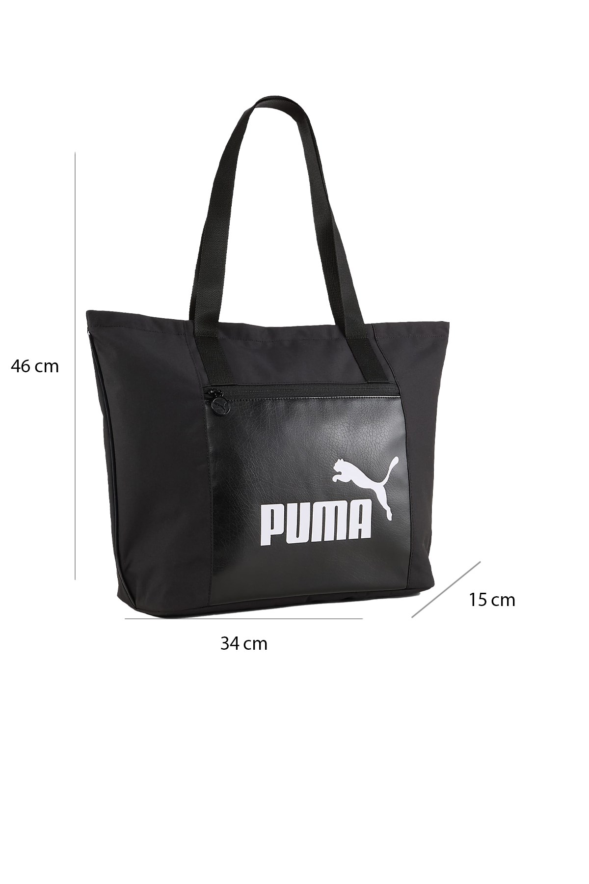Puma Campus Shopper Unisex Omuz Çantası 09129401 Siyah