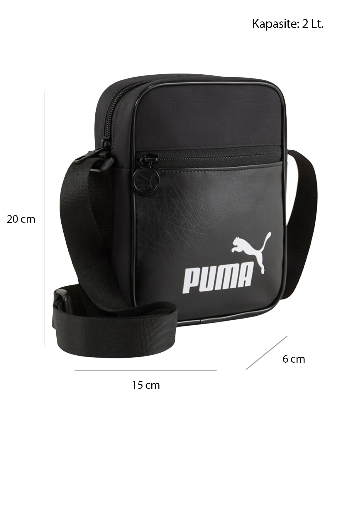 Puma Campus Portable Unisex Çapraz Çanta 09129501 Siyah