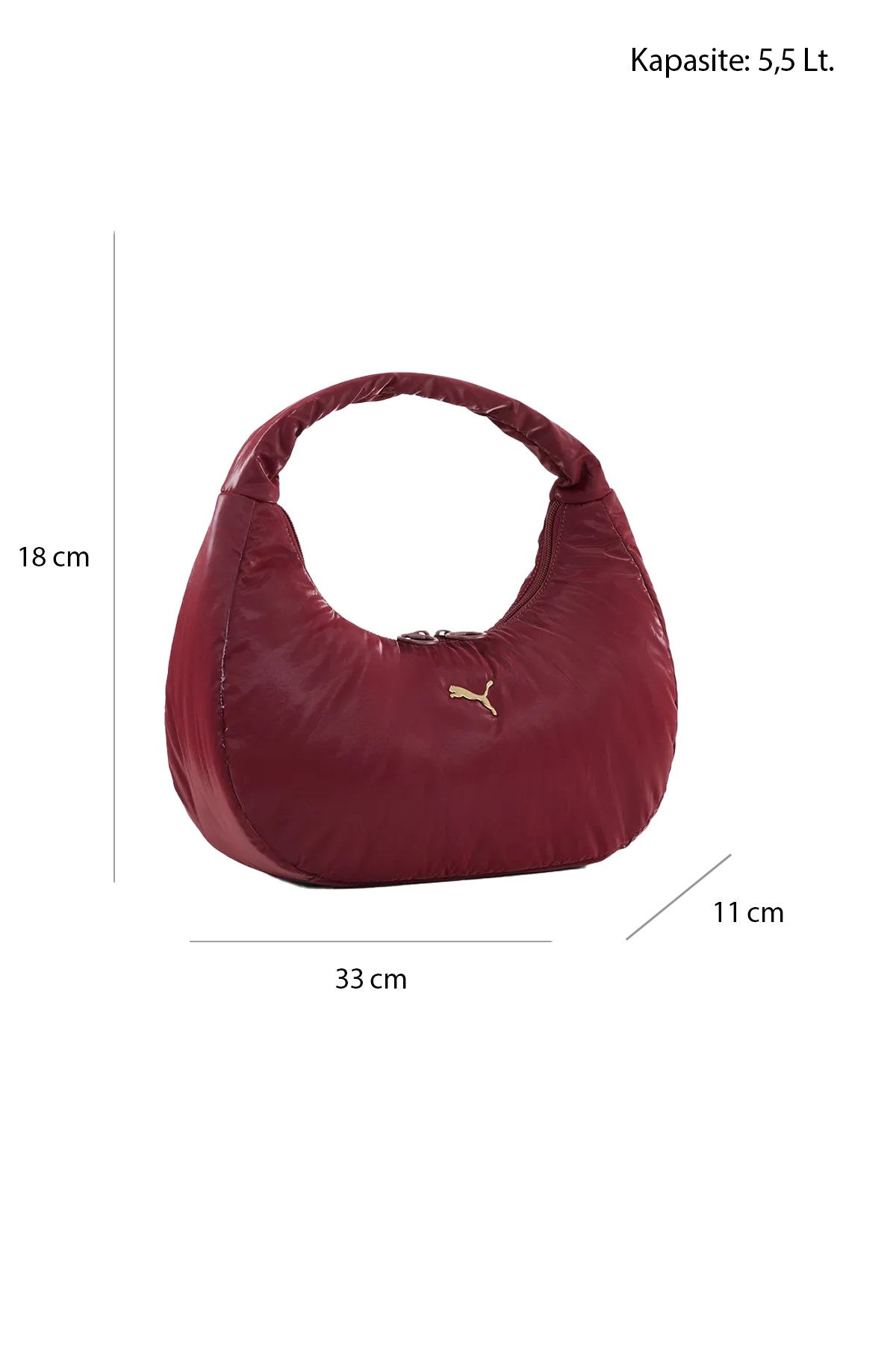 Puma Up Hobo Kadın Çapraz Çanta Bordo