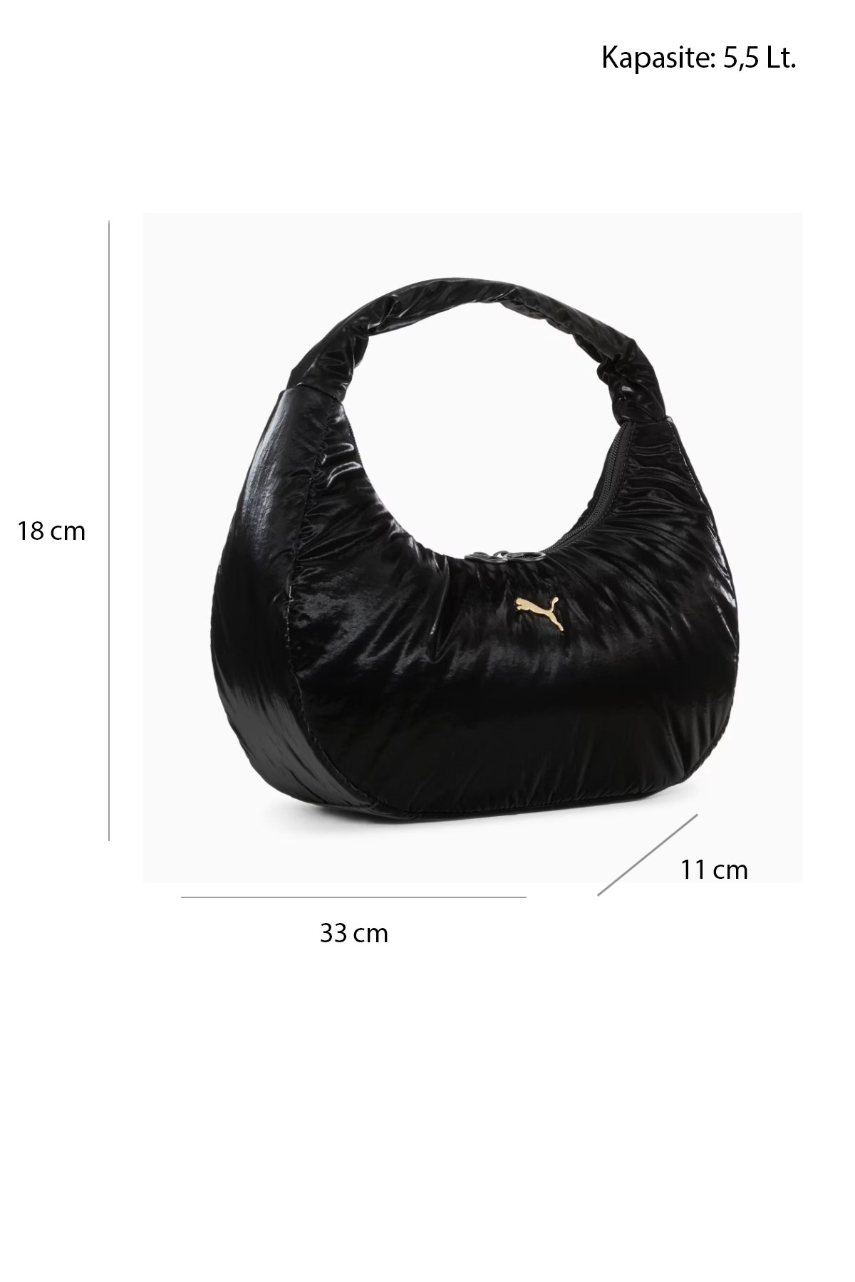 Puma Up Hobo Kadın Çapraz Çanta Siyah