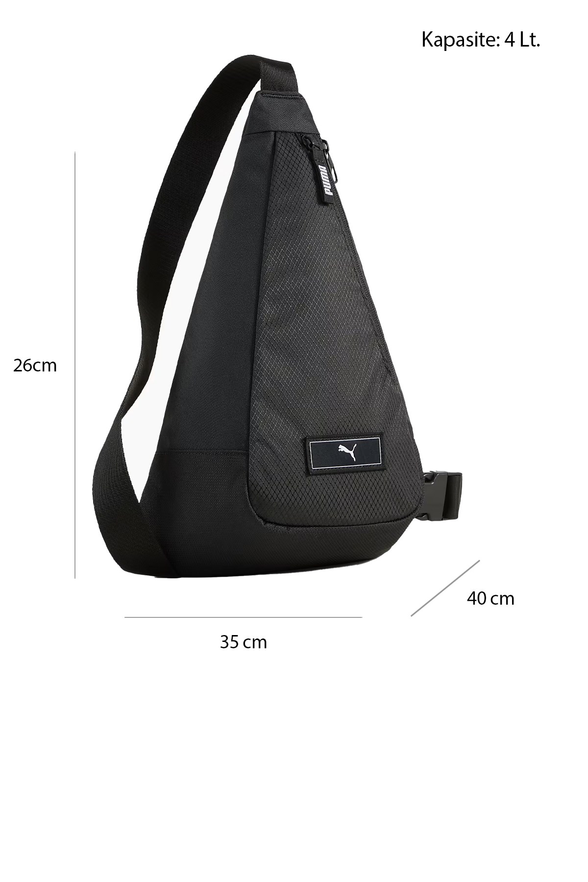 Puma Deck Sling Unisex Çapraz Çanta 09131901 Siyah