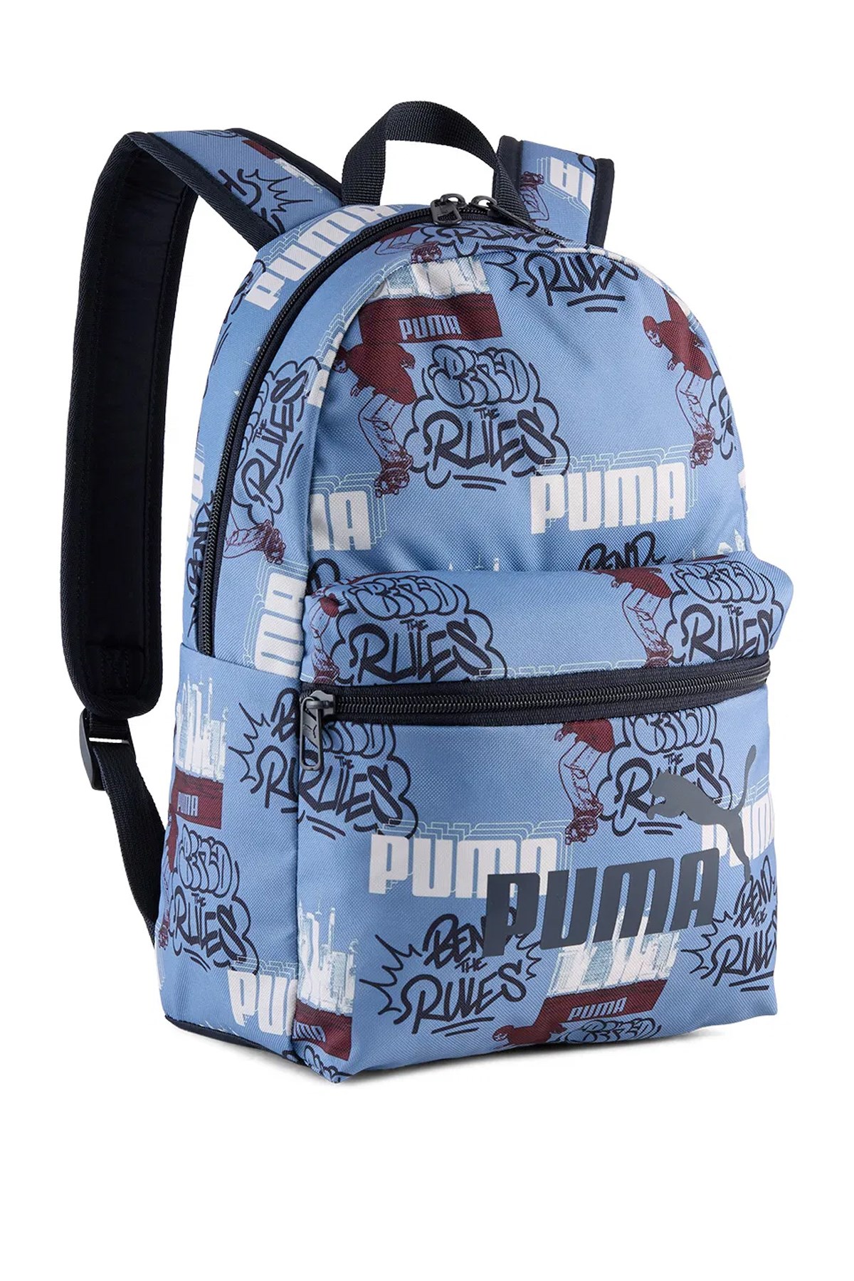 Puma Phase Aop S Bp Çocuk Sırt Çantası Mavi