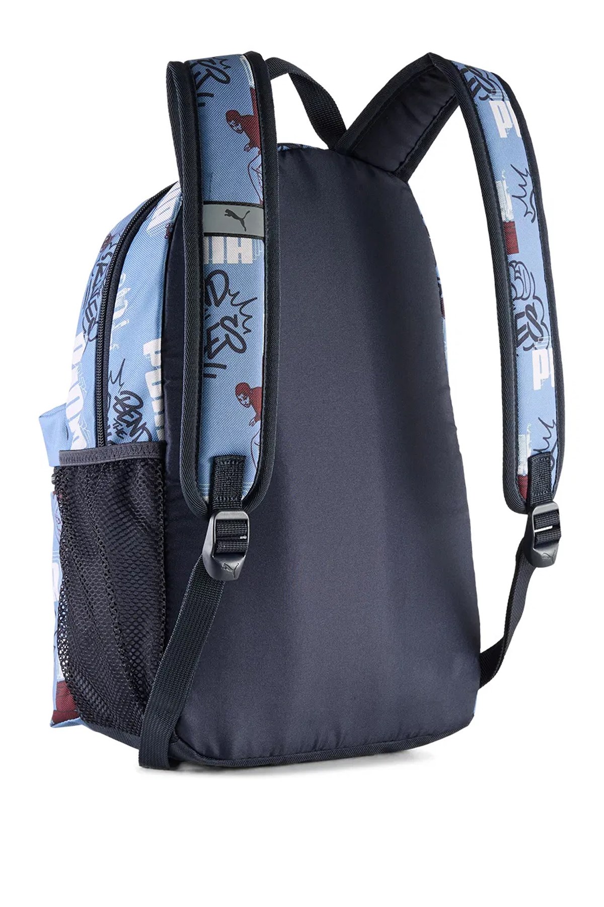 Puma Phase Aop S Bp Çocuk Sırt Çantası Mavi