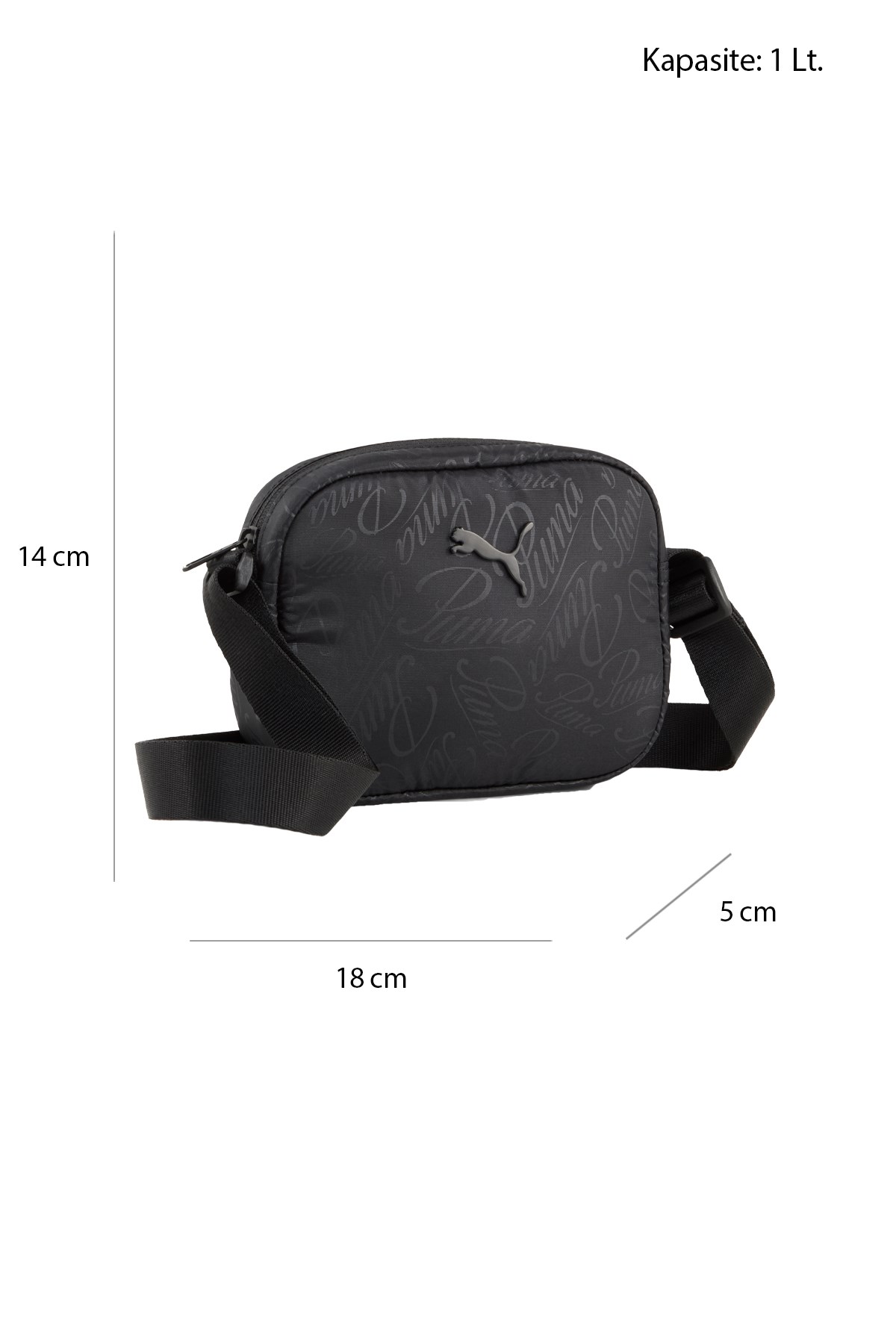 Puma Pop Kadın Omuz Çantası Siyah