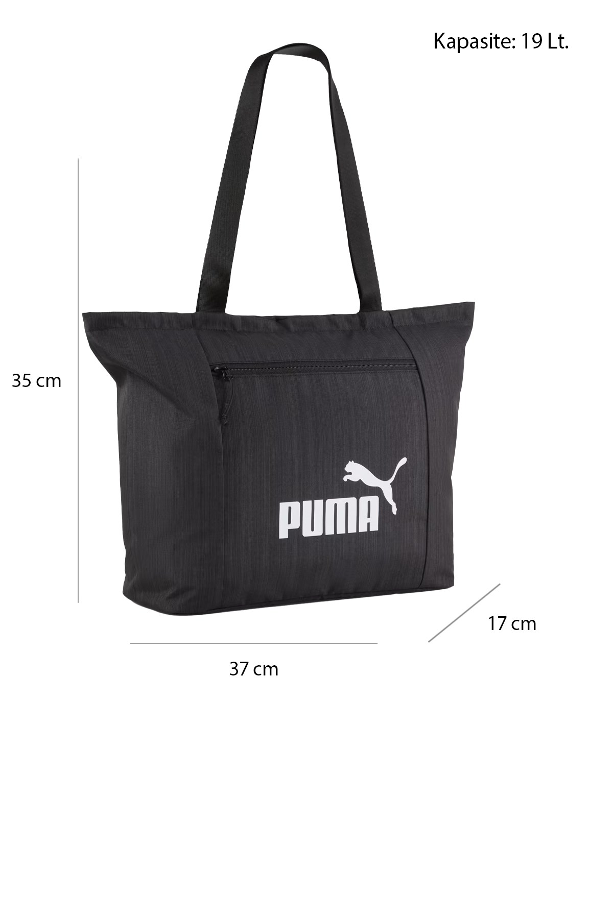 Puma Base Shopper Unisex Omuz Çantası 09134501 Siyah