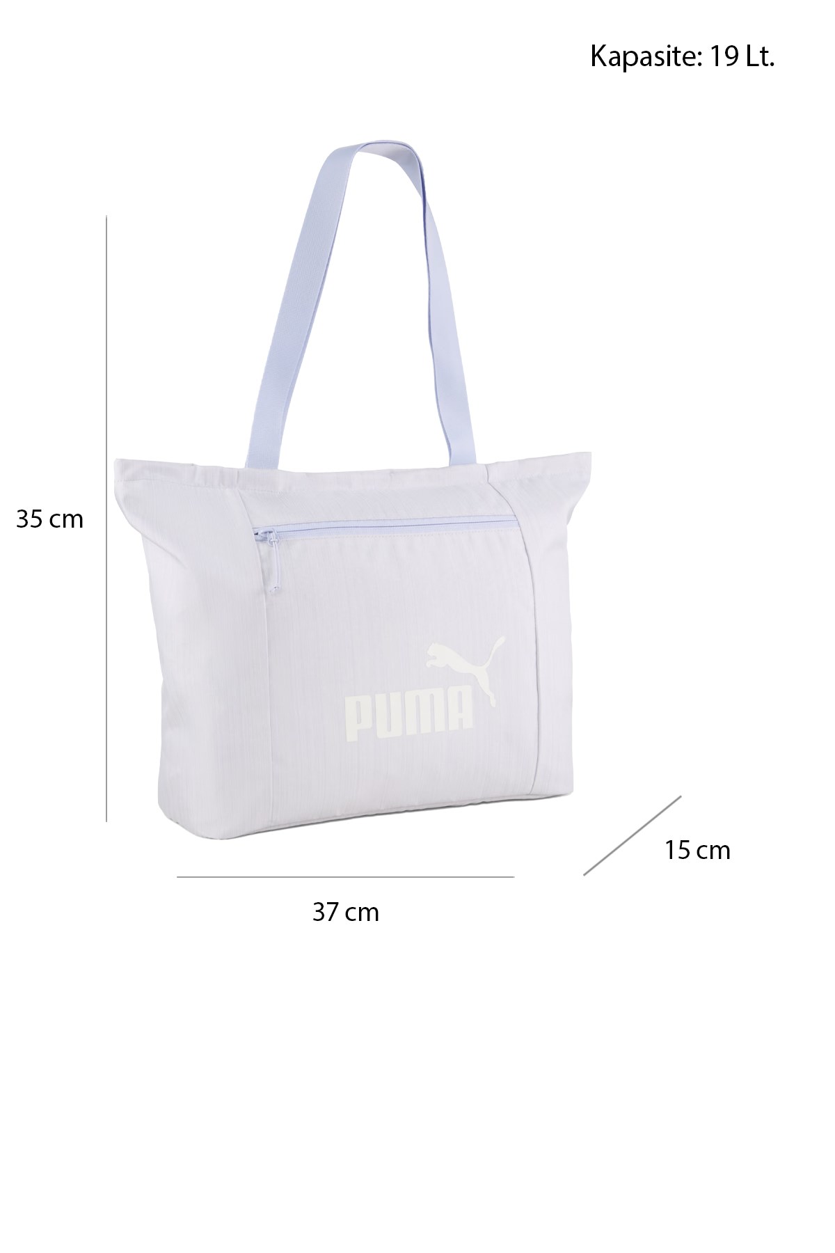Puma Base Shopper Unisex Omuz Çantası 09134502 Mavi