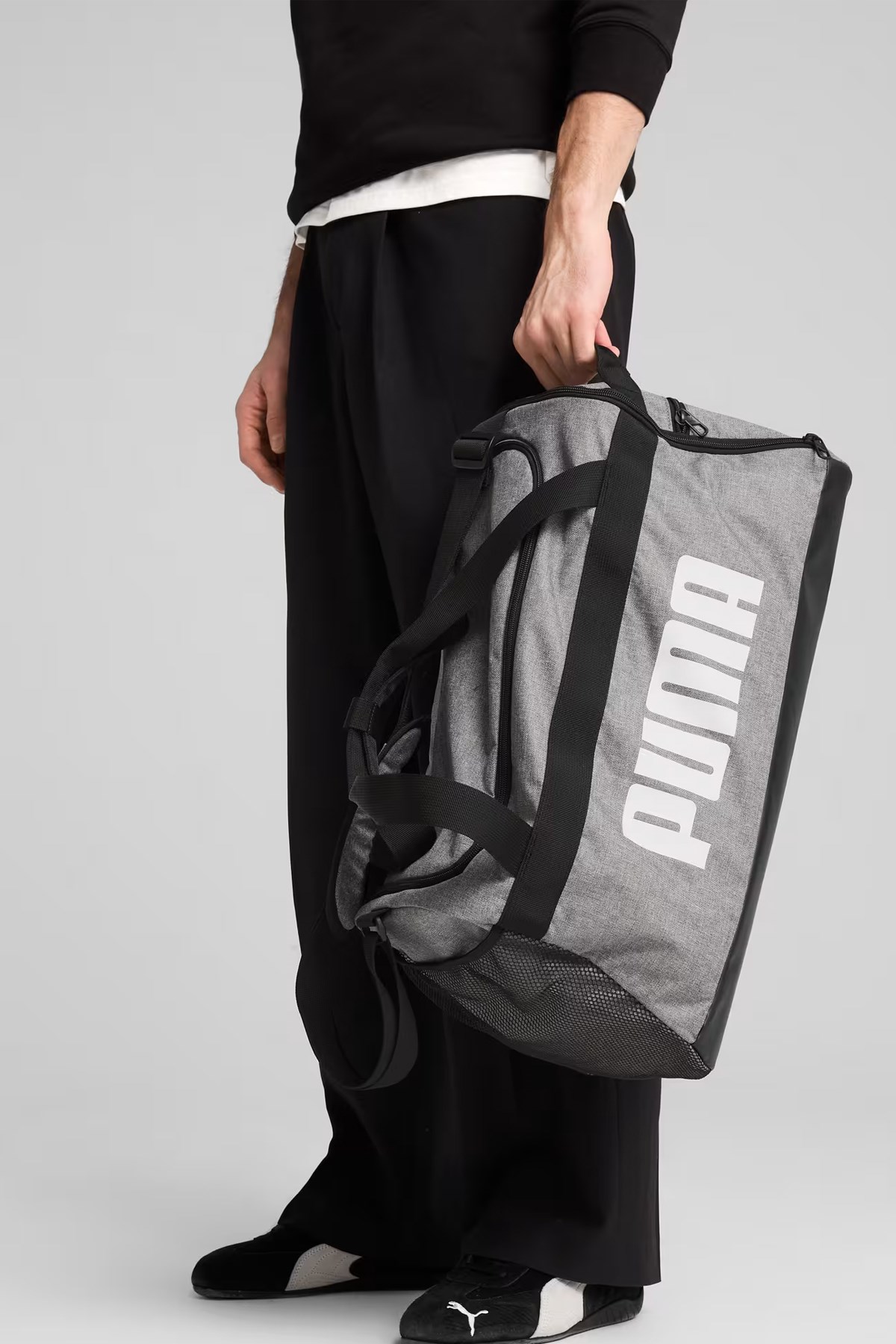 Puma Challenger Heat Unisex Spor Çanta Gri