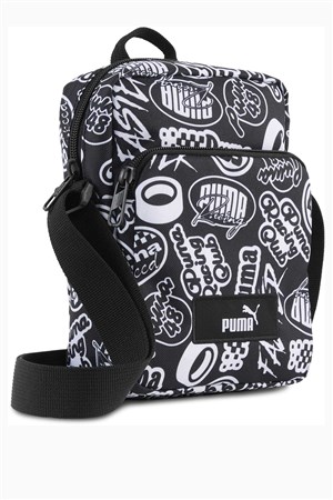 Puma Academy Aop Unisex Çapraz Çanta Siyah