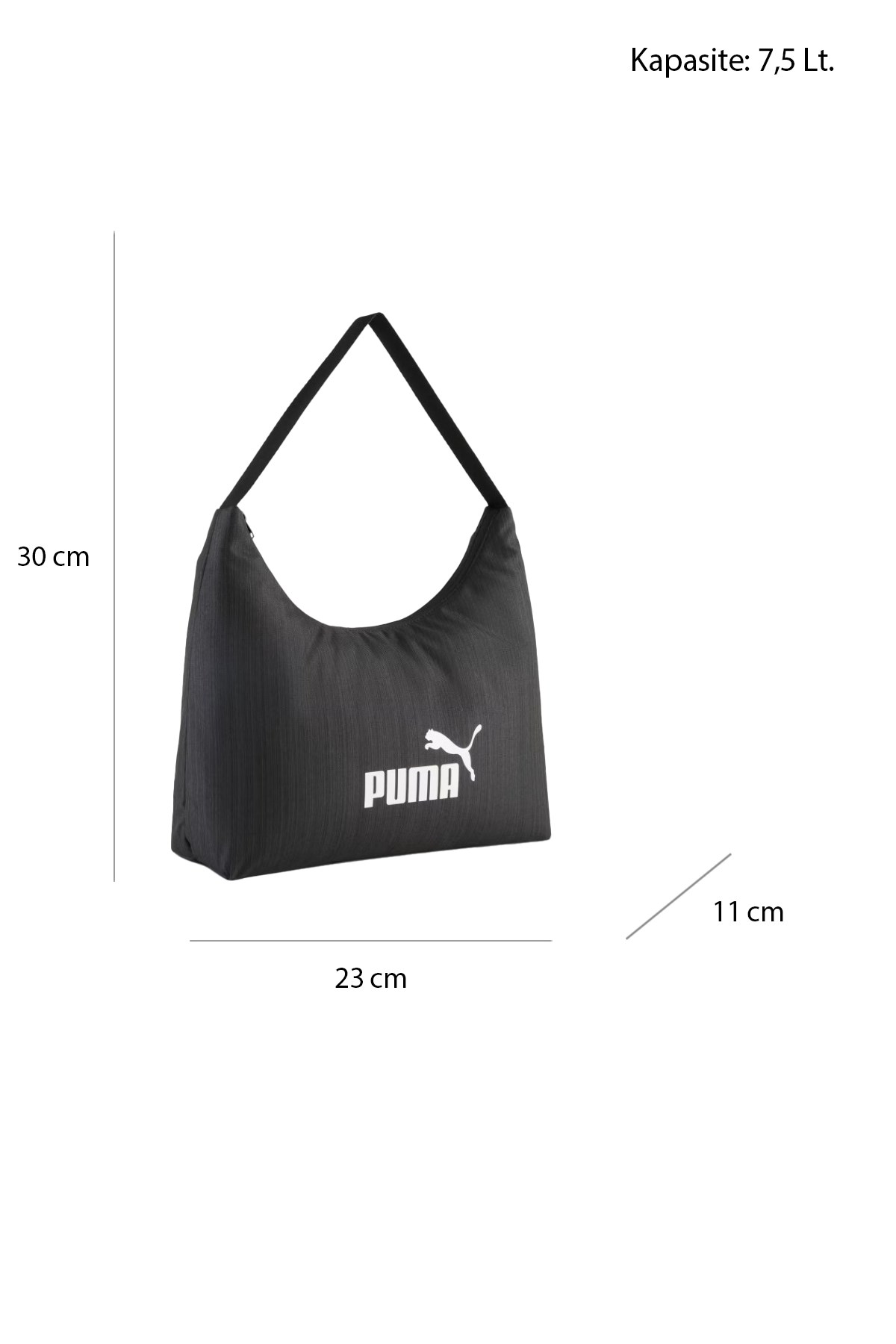 Puma Base Slouchy Kadın Çapraz Çanta Siyah