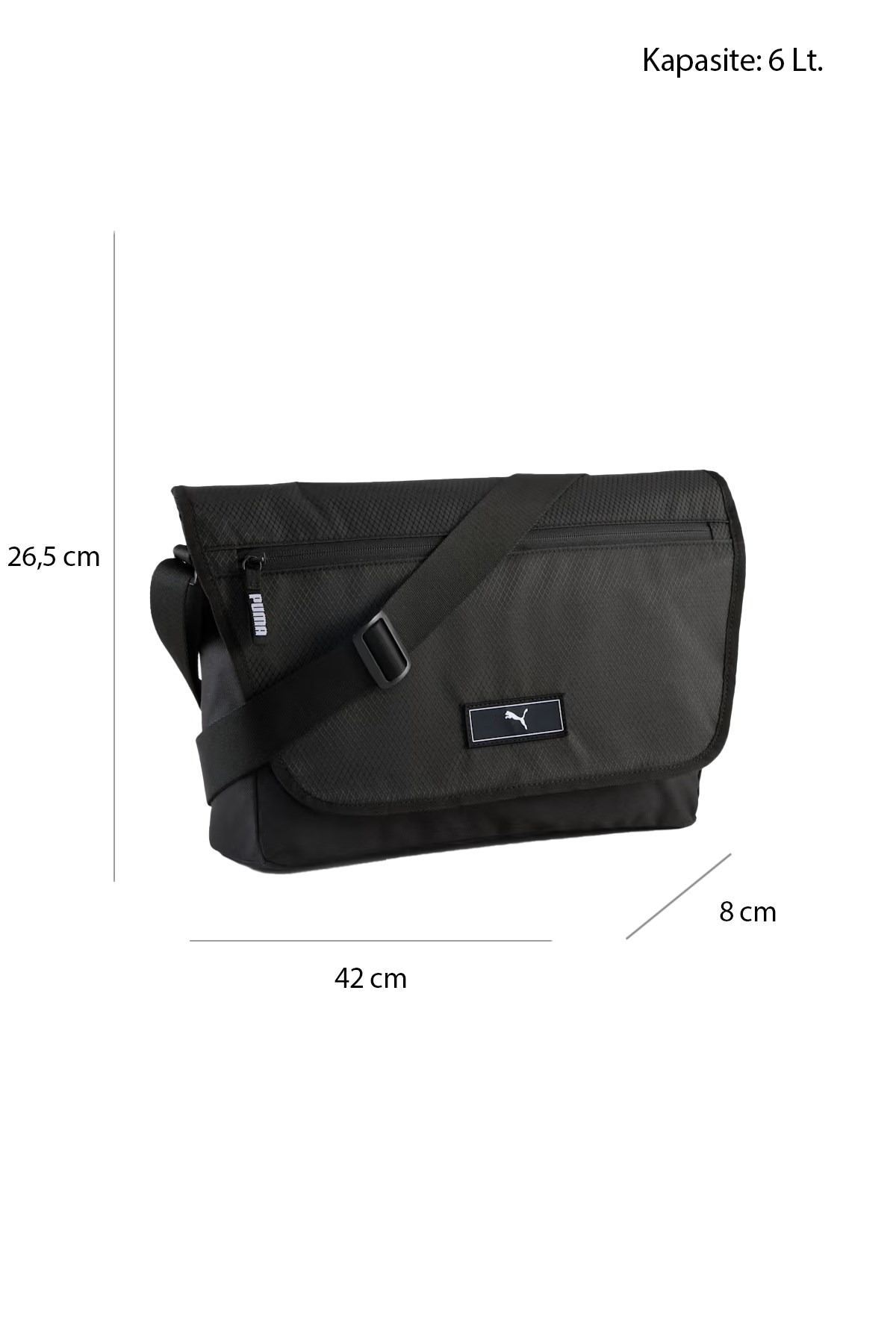 Puma Deck Messenger Unisex Çapraz Çanta Siyah