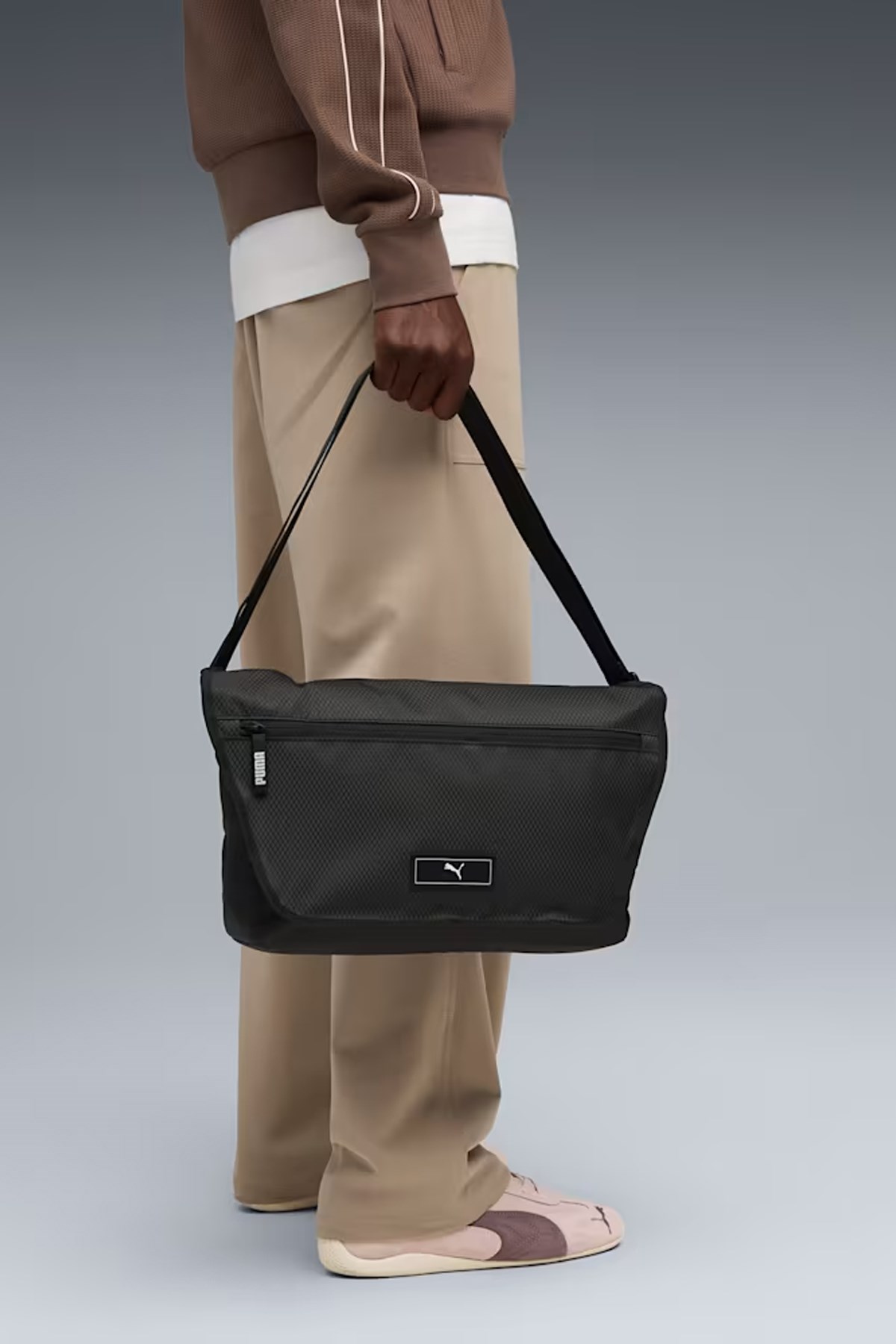 Puma Deck Messenger Unisex Çapraz Çanta Siyah