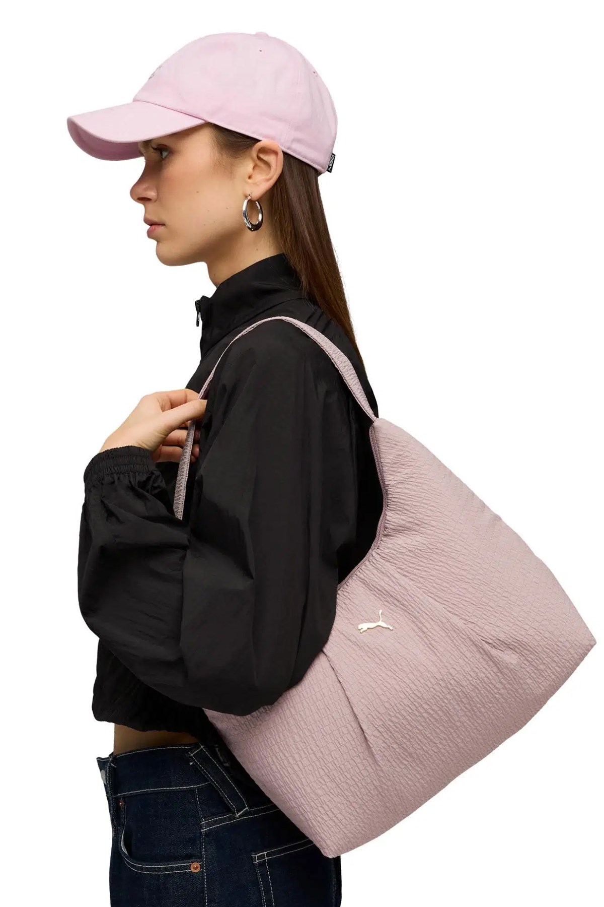 Puma Up Slouchy Kadın Omuz Çantası 09218002 Bej