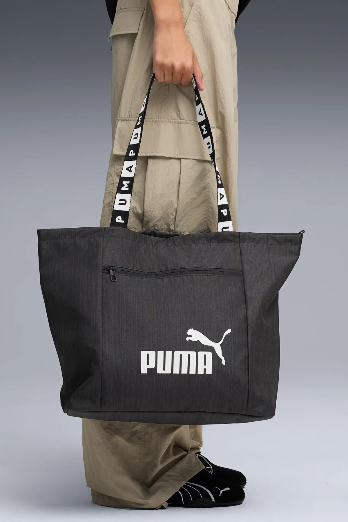 Puma Base Shopper Kadın Omuz Çantası 09250701 Siyah