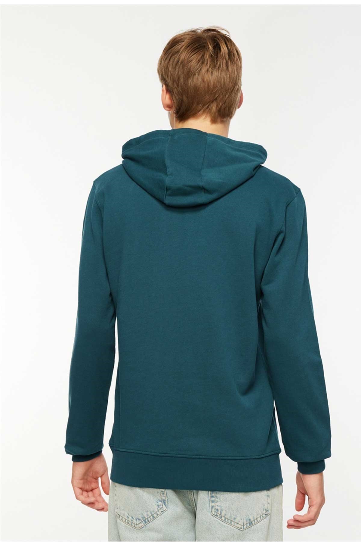 Jack Wolfskin Arthur Hoody Erkek Sweatshirt 1000001TR-4167 Yeşil