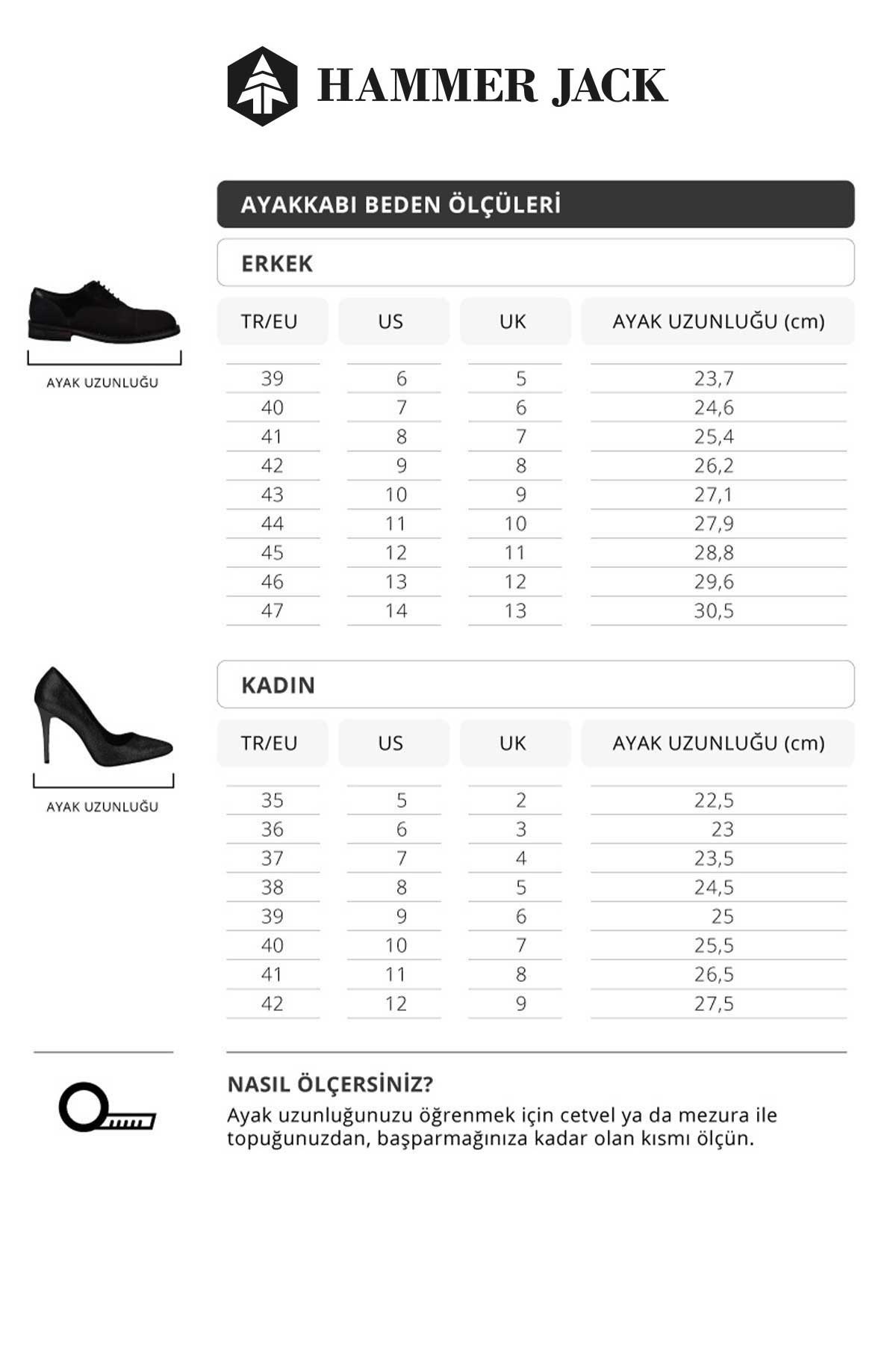 Hammer Jack Stuart Waterproof Erkek Bot 1000 23020-M Siyah