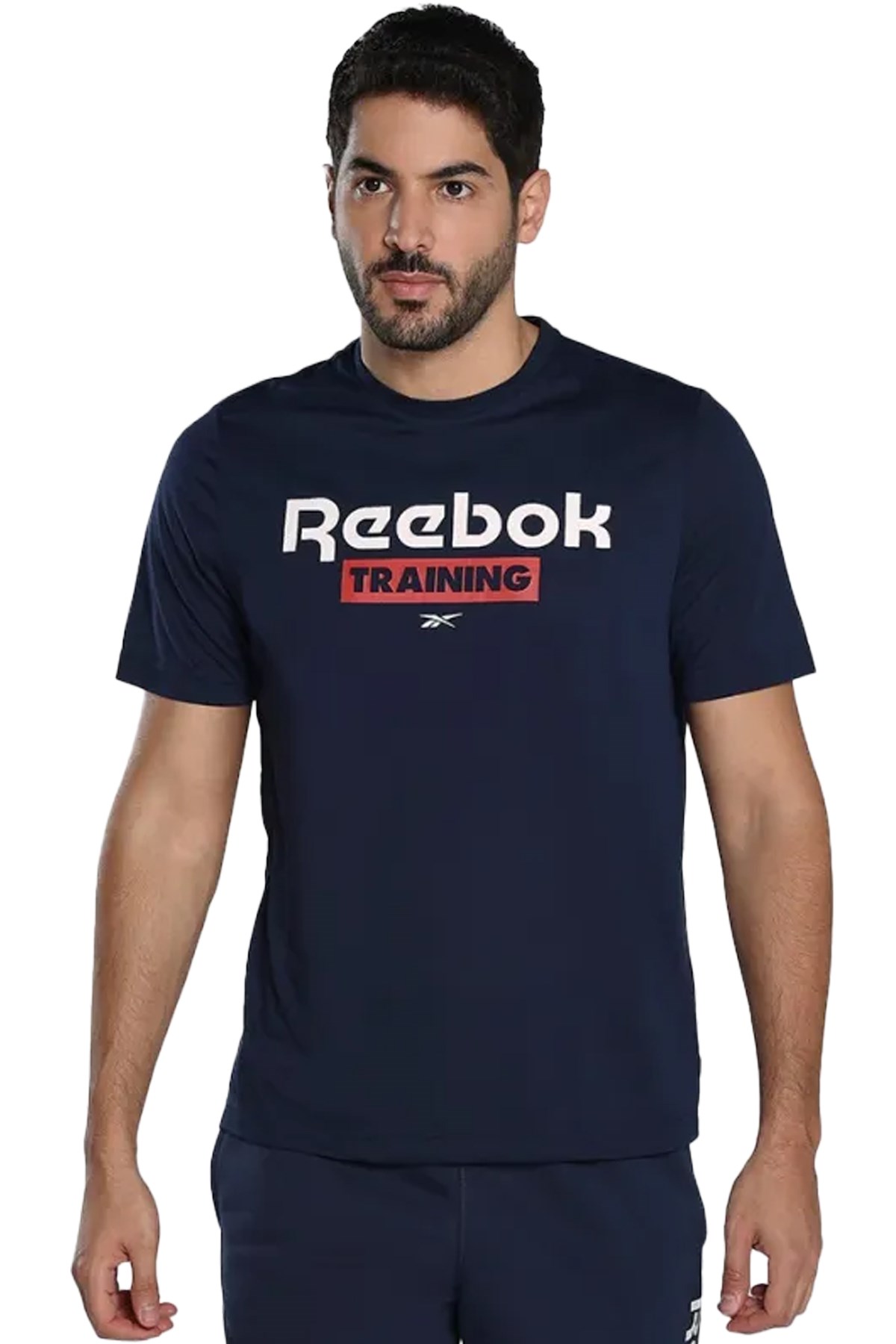 Reebok Rbk Training Gfx Erkek Tişört 100071005 Lacivert