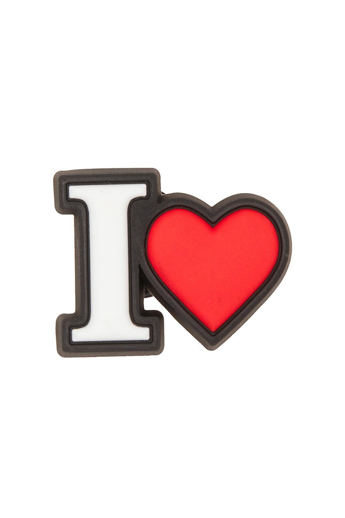Jibbitz I Heart Charm 10007134-1 Çok Renkli