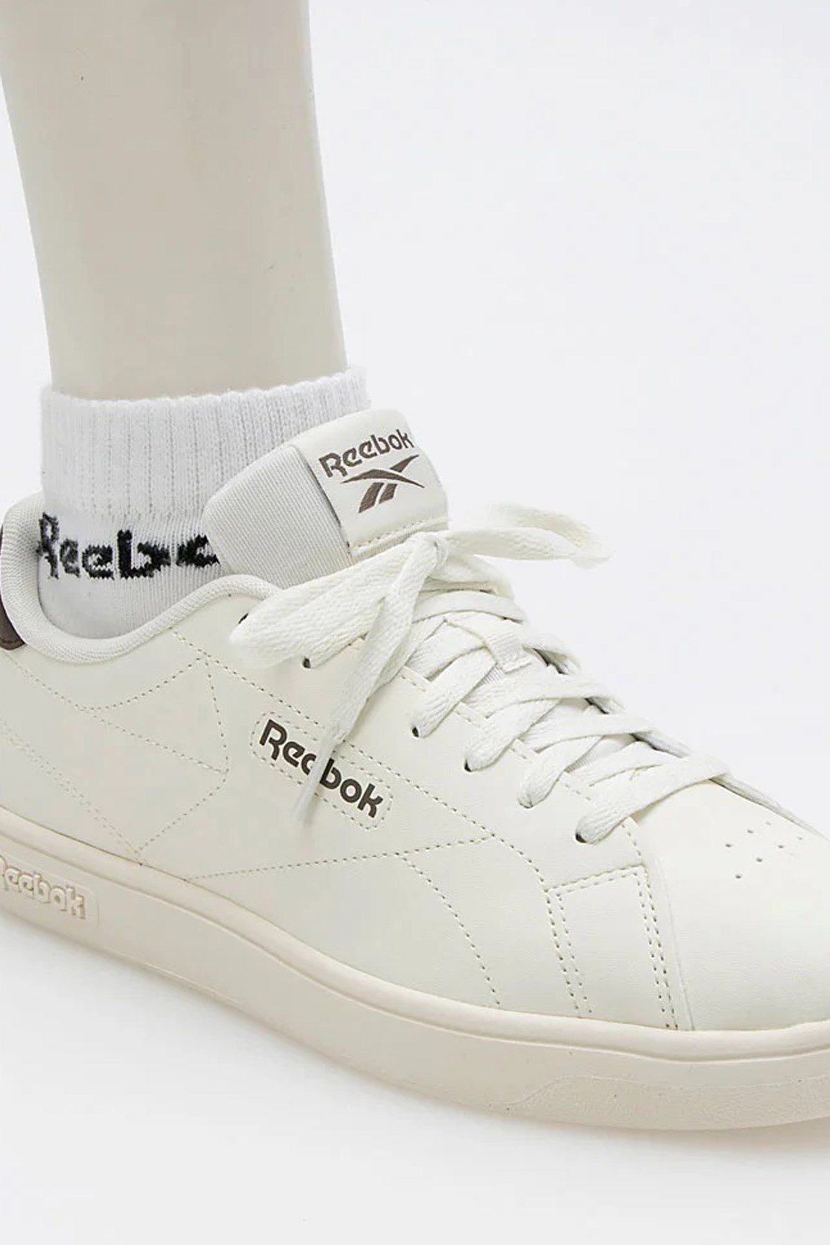 Reebok Court Clean Unisex Spor Ayakkabı 100074365 Bej