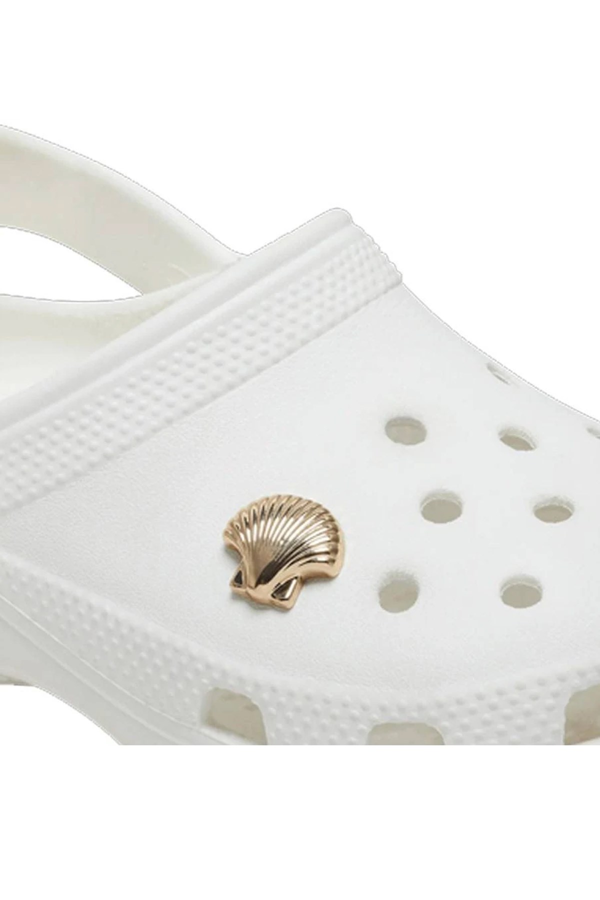 Jibbitz Gold Shell Charm 10009920-1 Çok Renkli