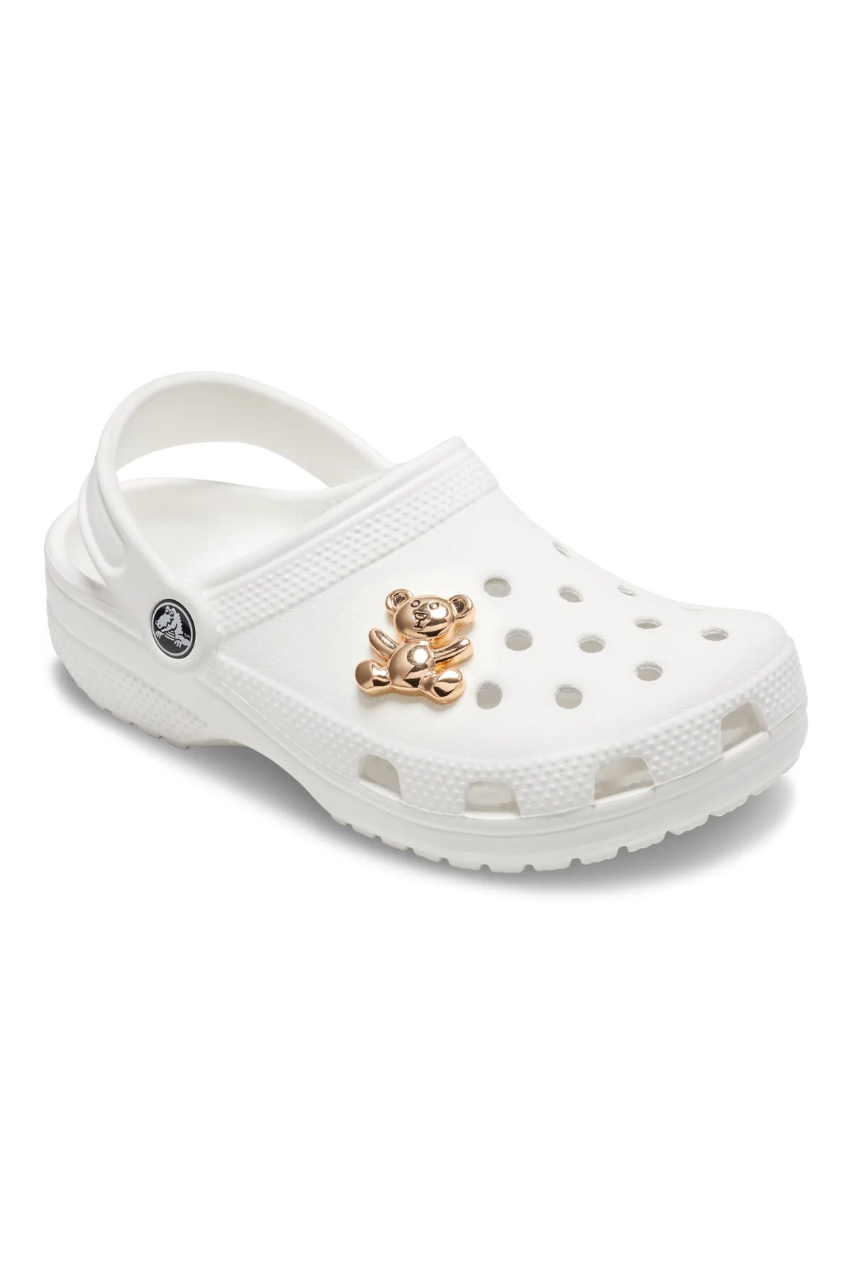 Jibbitz Gold Teddy Bear Charm 10011085-1 Çok Renkli