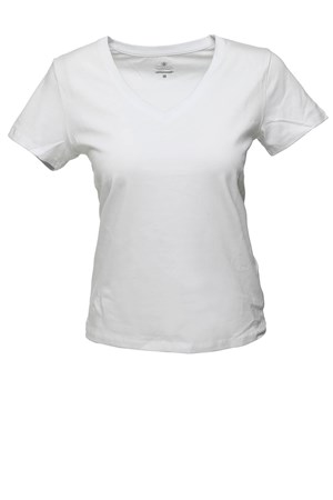 Lumberjack CT130 Basic V Neck Kadın Tişört 100581833
