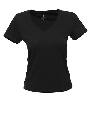 Lumberjack CT130 Basic V Neck Kadın Tişört 100581838