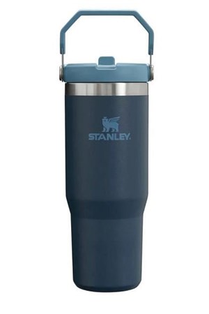Stanley The Iceflow™ Flip Straw Tumbler 0.89L / 30Oz Lacivert